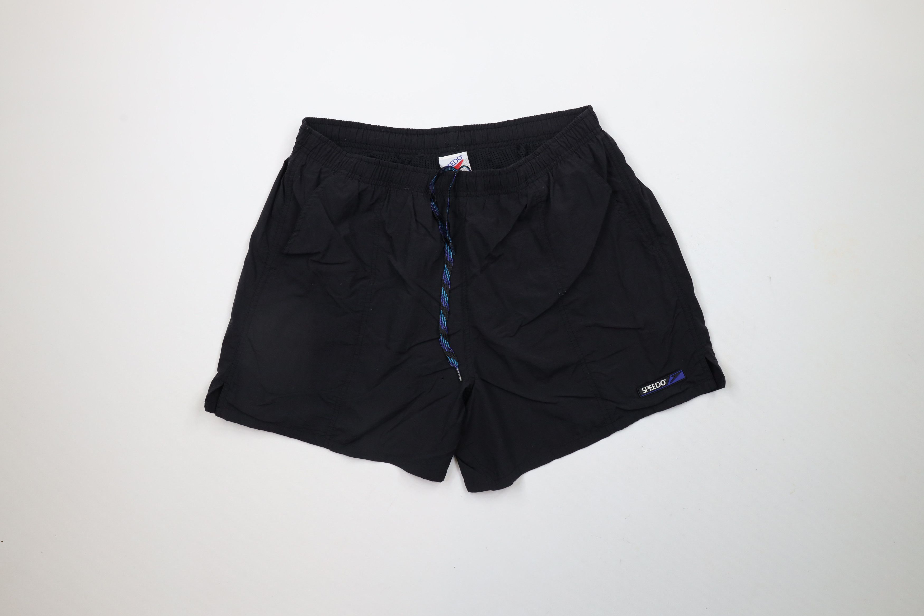 Speedo × Vintage Vintage 90s Speedo Lined Above Knee Shorts Swim Trunks Size US 34 / EU 50 - 1 Thumbnail