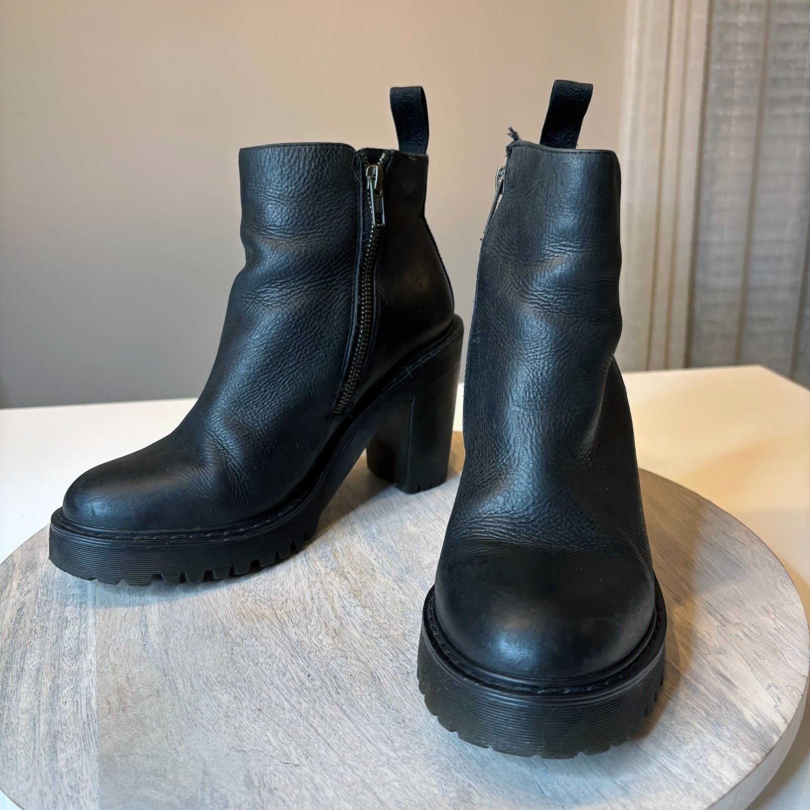 Dr. Martens Rare Dr Martens Magdalena Platform Heels Boots Women's 8 Size US 8 / IT 38 - 3 Thumbnail