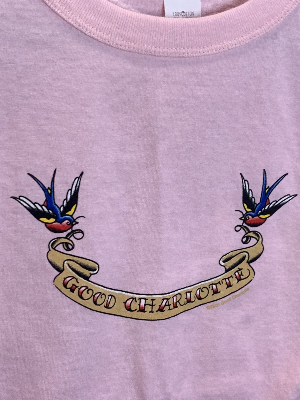 Band Tees × Vintage *RARE* Vintage Good Charlotte Tattoo Y2K 2000 USA-Made Tank Size M / US 6-8 / IT 42-44 - 3 Thumbnail