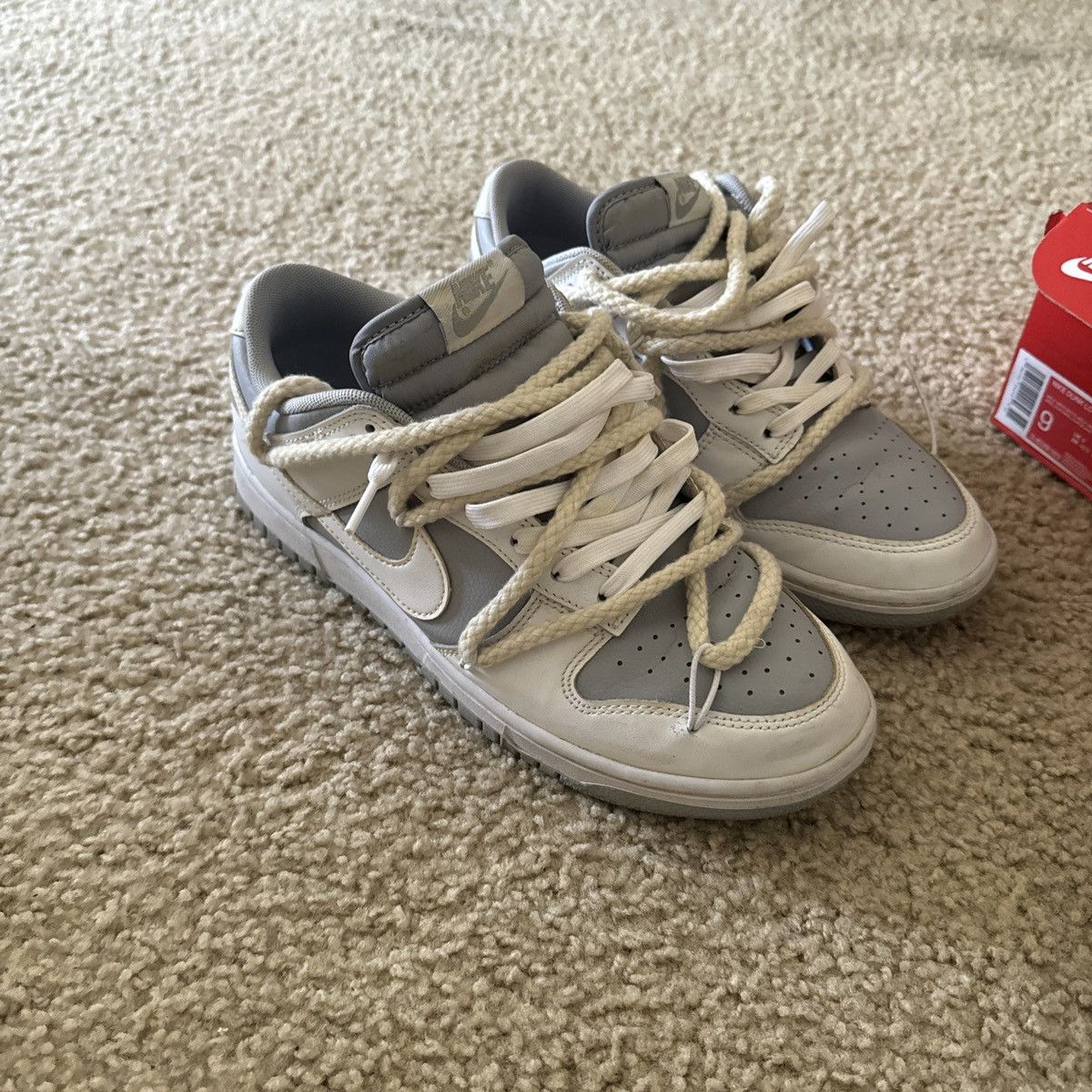 Nike Nike Dunk Low Neutral Grey 2022 Custom Size US 9 / EU 42 - 7 Thumbnail