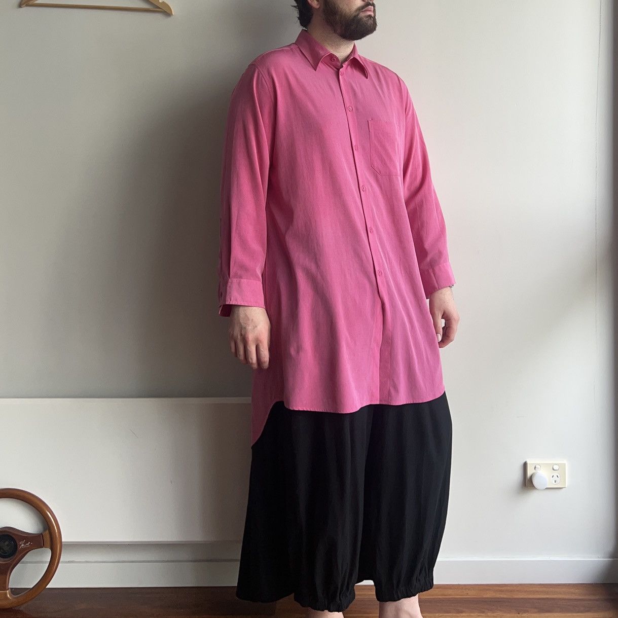 Ground Y Yohji Yamamoto Ground Y SS20 Longline Decyne Button Shirt Size US L / EU 52-54 / 3 - 1 Thumbnail