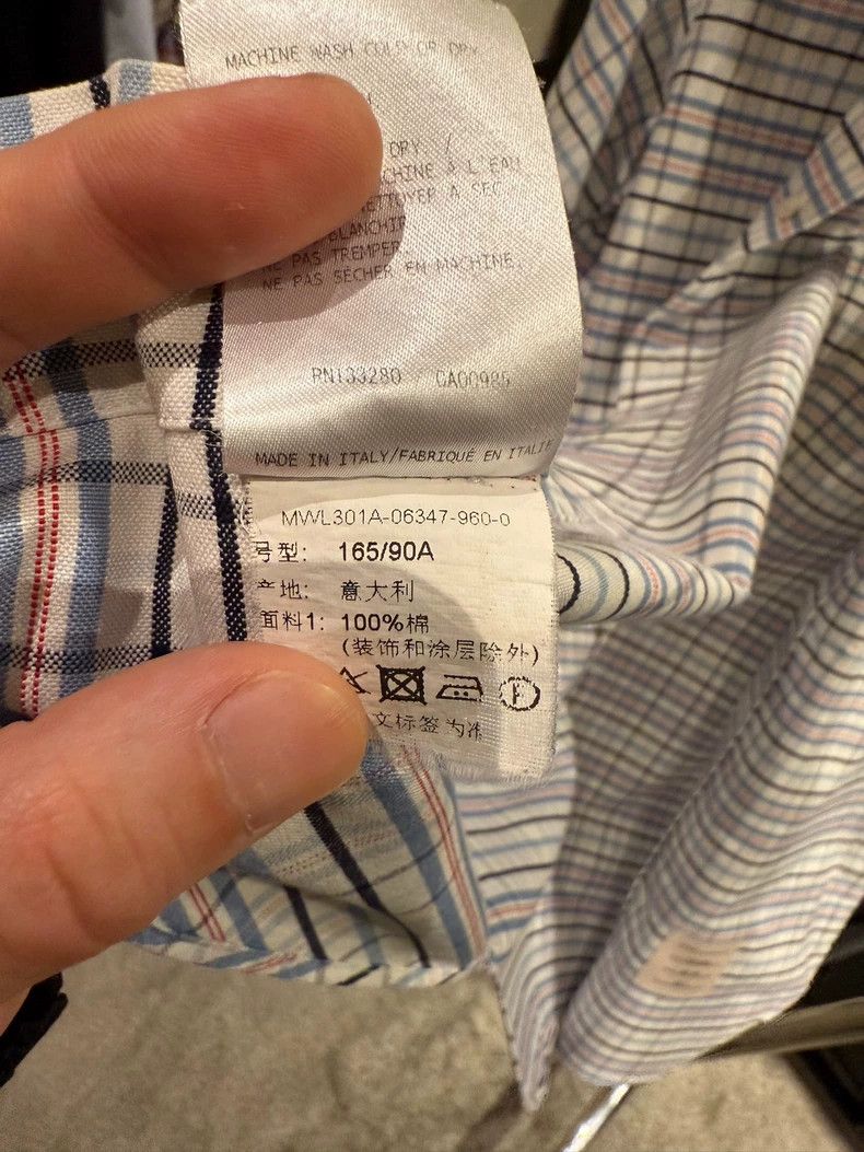 Thom Browne Thom Browne Rare plaid shirt 2503-Nextarrow Size US XS / EU 42 / 0 - 6 Thumbnail