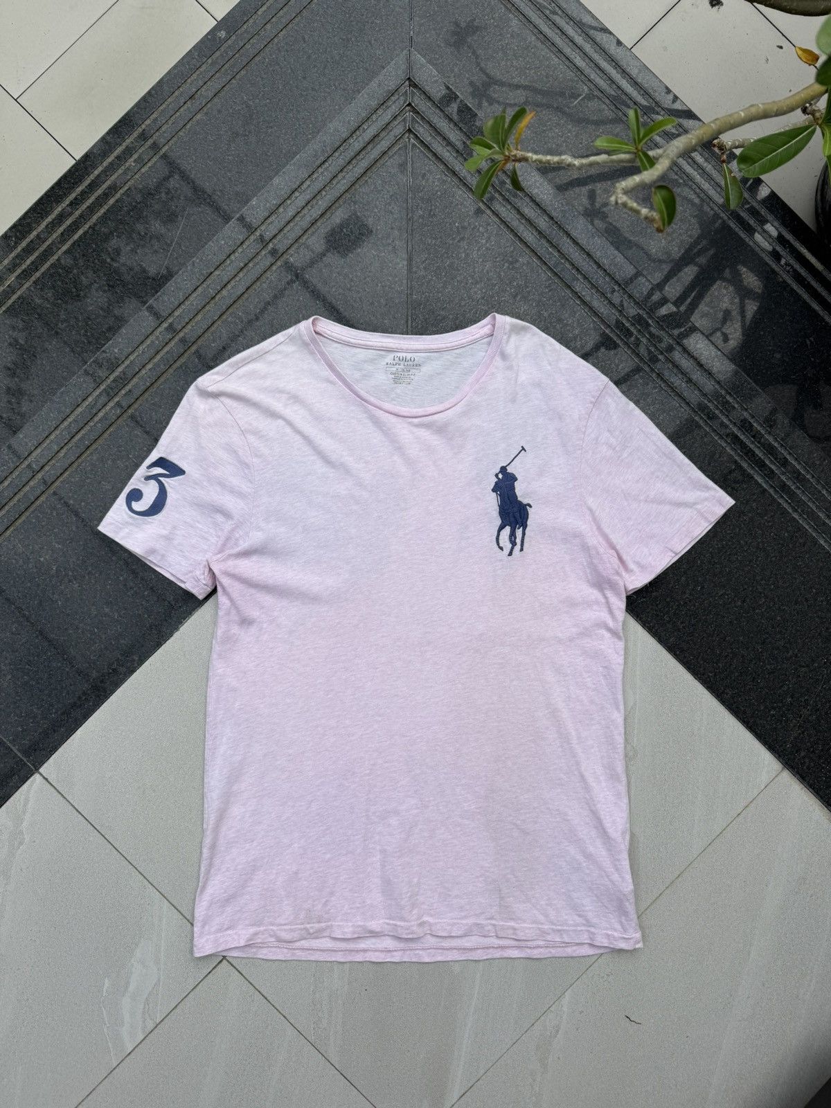 Polo Ralph Lauren 90’s POLO RL RARE MULTI ROYAL ITALIAN LOGO RETRO Y2K TSHIRT Size US M / EU 48-50 / 2 - 2 Thumbnail