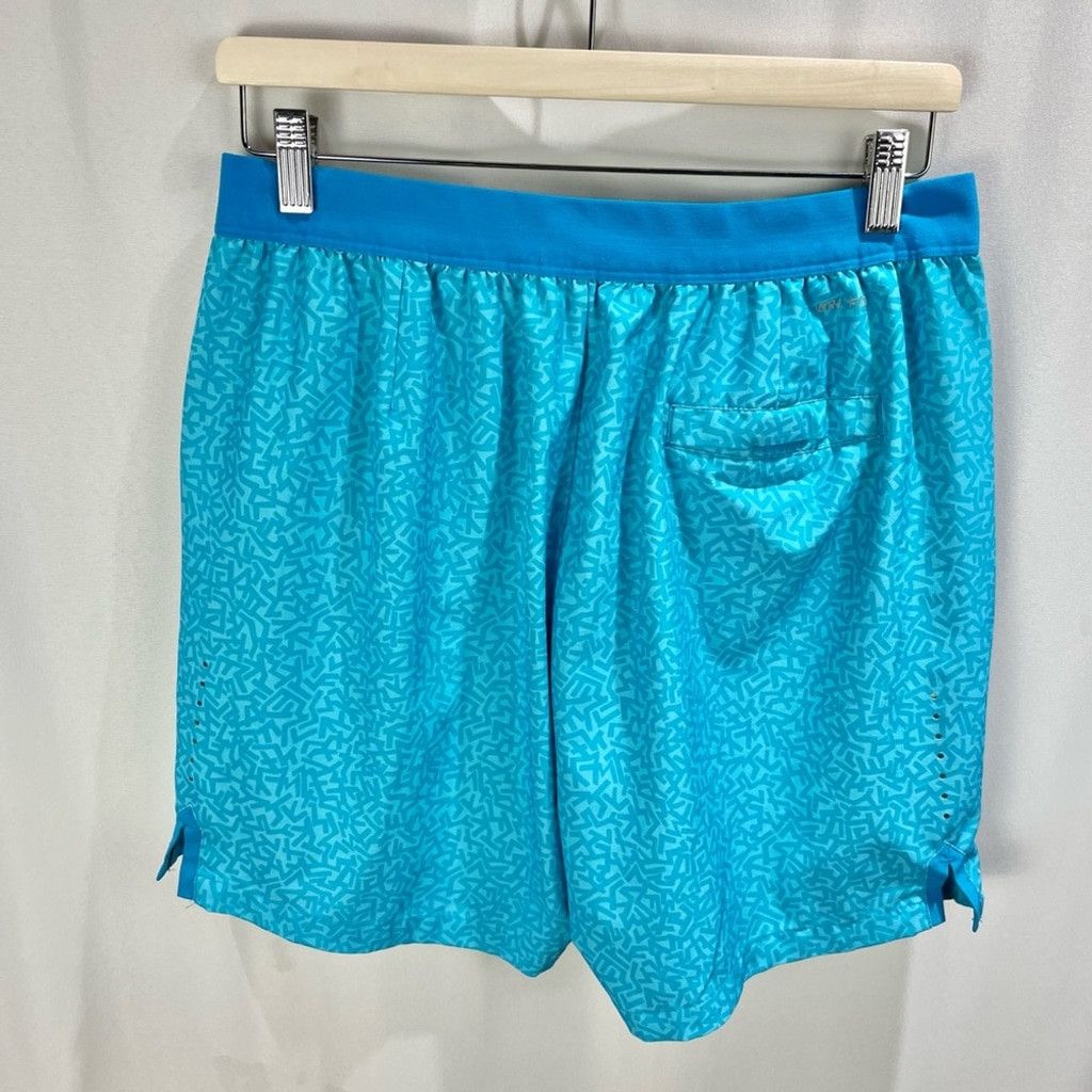 Nike Nike Mens Premier Gladiator 7" Shorts in Teal Print Size M Size US 30 / EU 46 - 3 Thumbnail