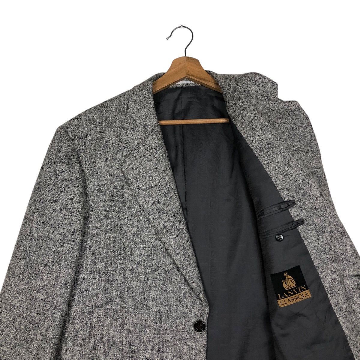 Japanese Brand 📌Vintage Wool Casual Jacket Lanvin Classique Size US M / EU 48-50 / 2 - 13 Thumbnail