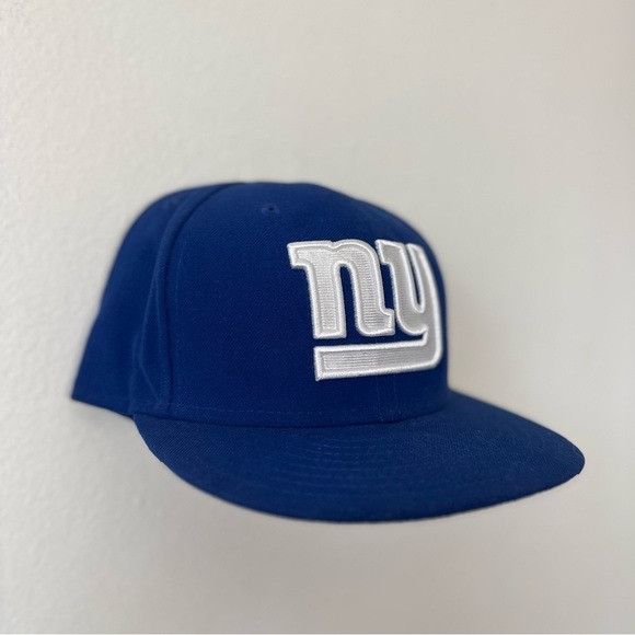 New Era 59Fifty New York NY Giants Fitted Baseball Cap Mens Size 8 E Size ONE SIZE - 3 Thumbnail