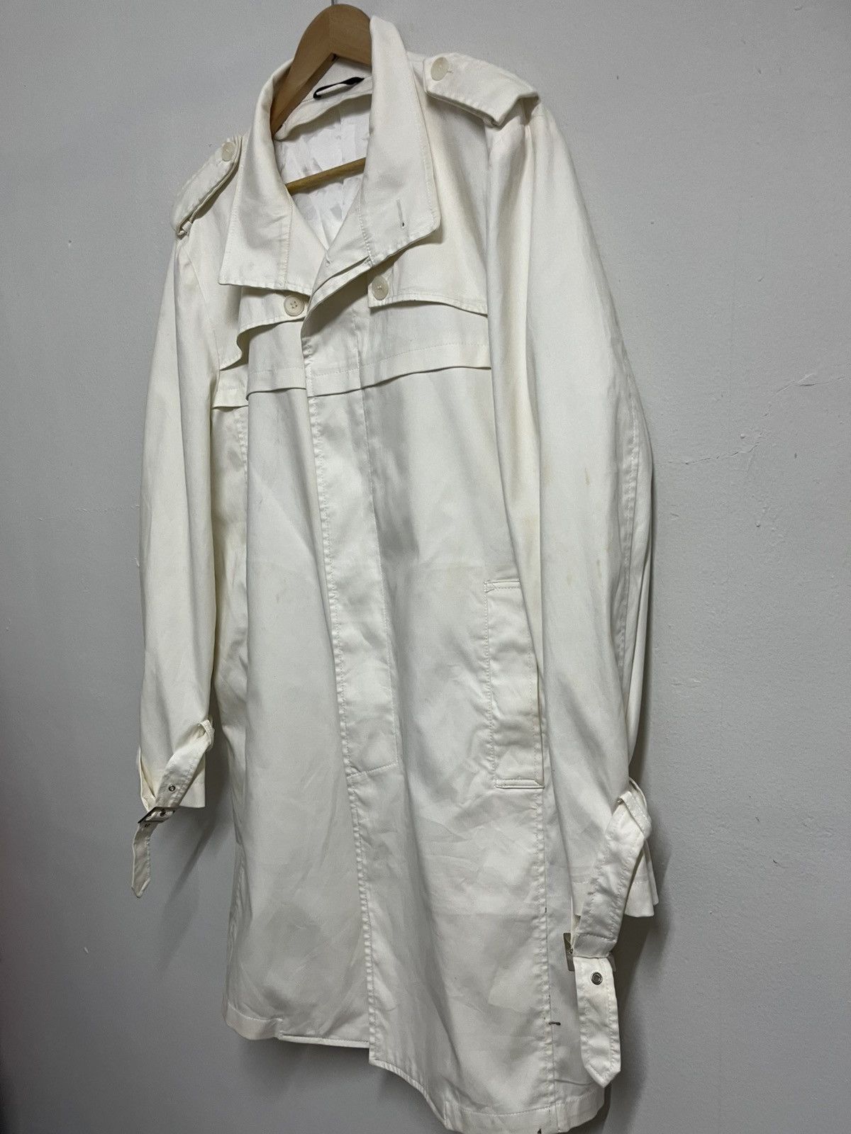 Yohji Yamamoto 💥Vintage 80s Yohji Yamamoto AAR Avant Garde Long Jackets Size US L / EU 52-54 / 3 - 2 Thumbnail