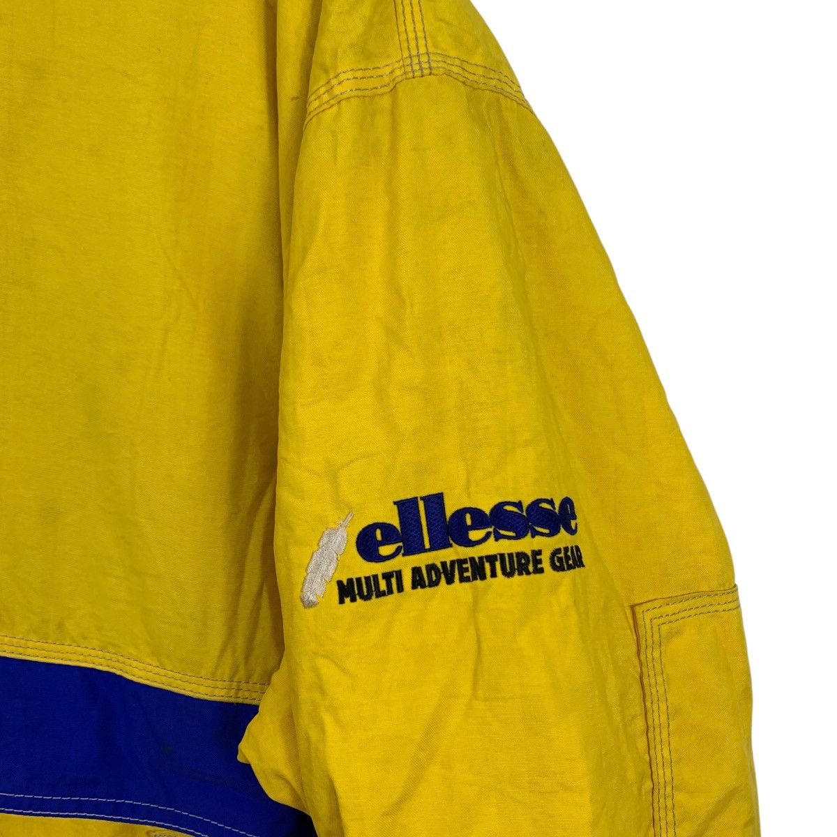 Ellesse ELLESSE Multi Adventure Gear Ski Anorak Hooded Bomber Jacket Size US XXL / EU 58 / 5 - 4 Thumbnail