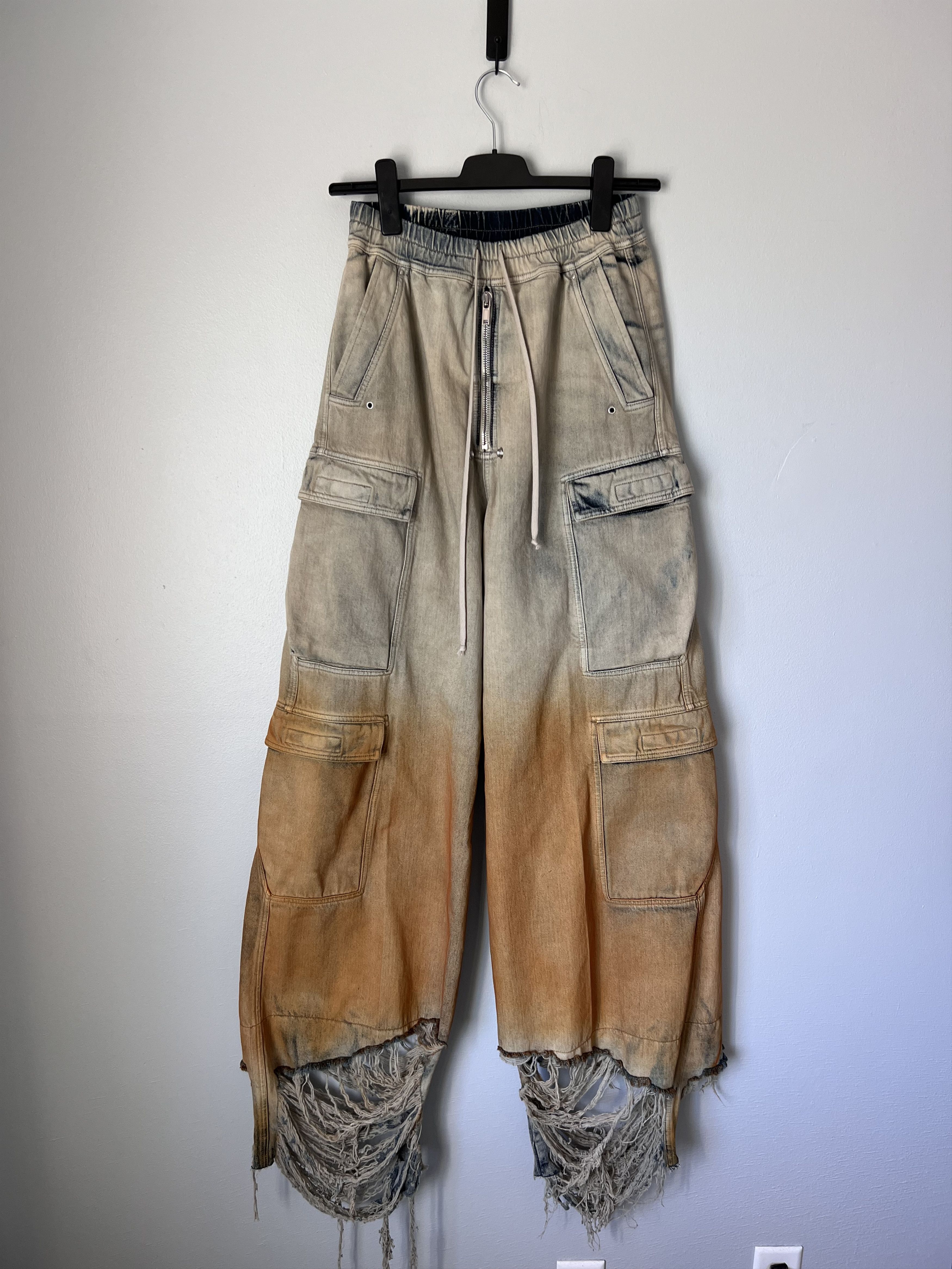 Rick Owens × Rick Owens Drkshdw Rick owens double cargo jumble