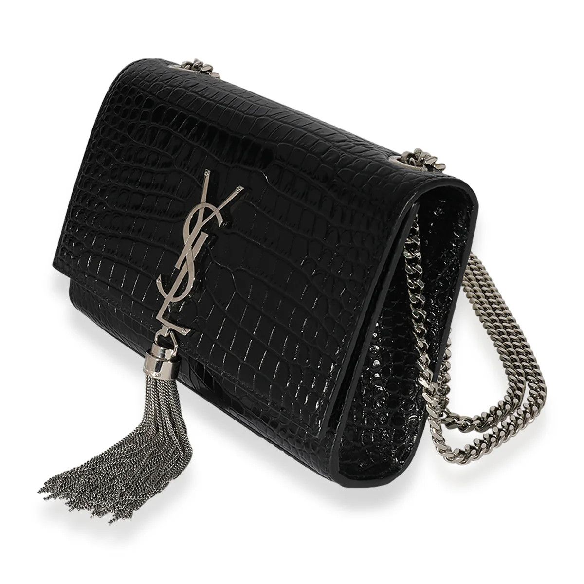 Saint Laurent Paris o1b1hav110924 Size: OS / Small Kate Tassel Leather Bag Black Size ONE SIZE - 5 Thumbnail