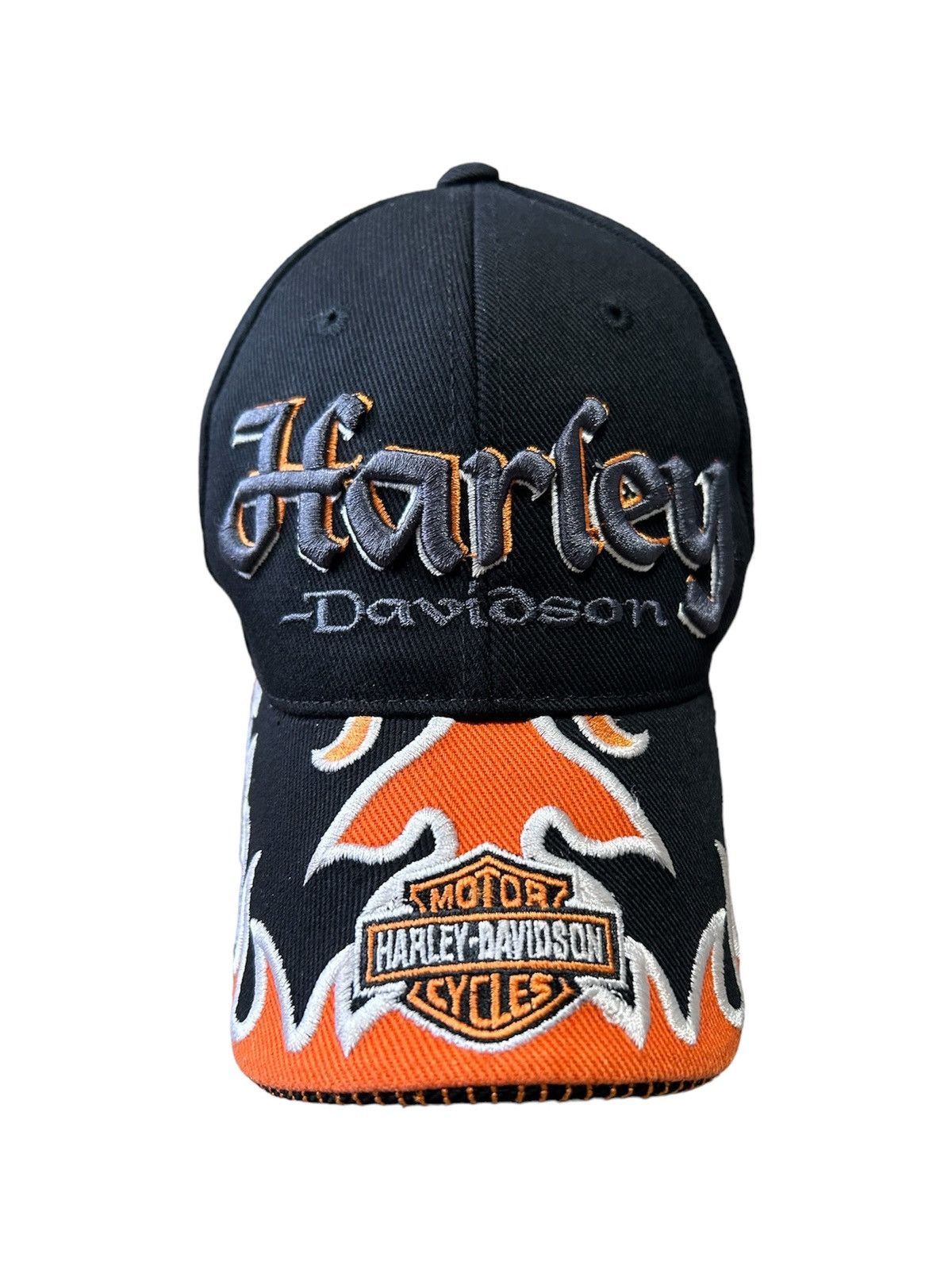 Harley Davidson Flame Cap | Grailed