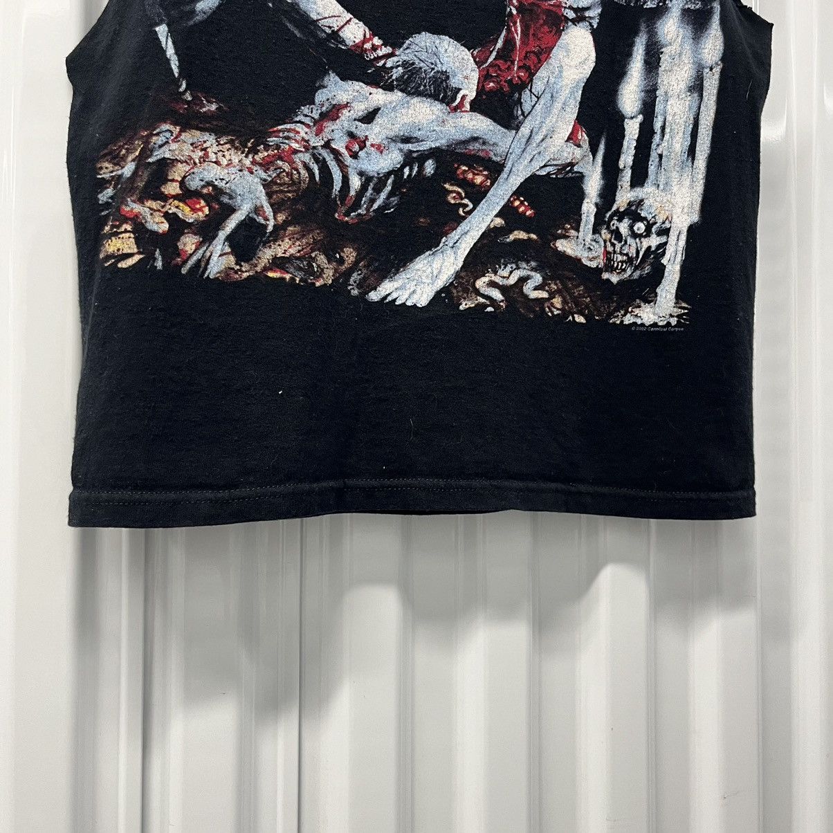 Band Tees × Vintage Vintage Y2K Cannibal Corpse 2002 Band Tee Metal Hardcore Size US S / EU 44-46 / 1 - 3 Thumbnail