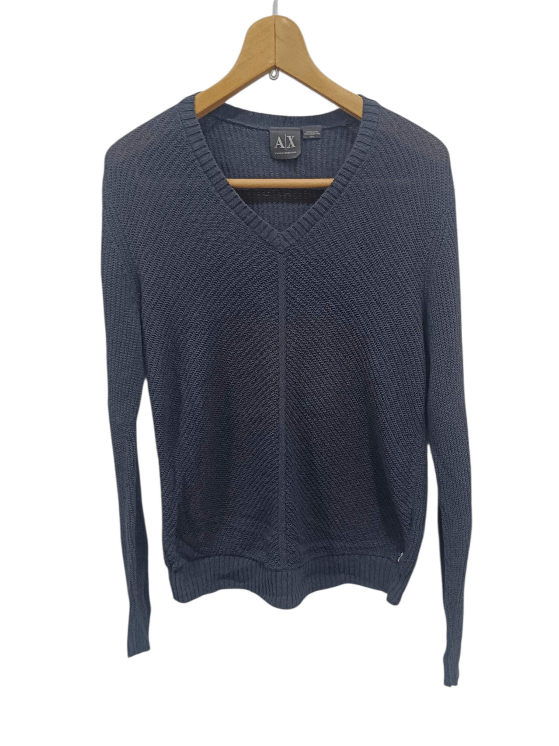 Armani Exchange Armani Exchange V-Neck Sweater Size US M / EU 48-50 / 2 - 1 Thumbnail
