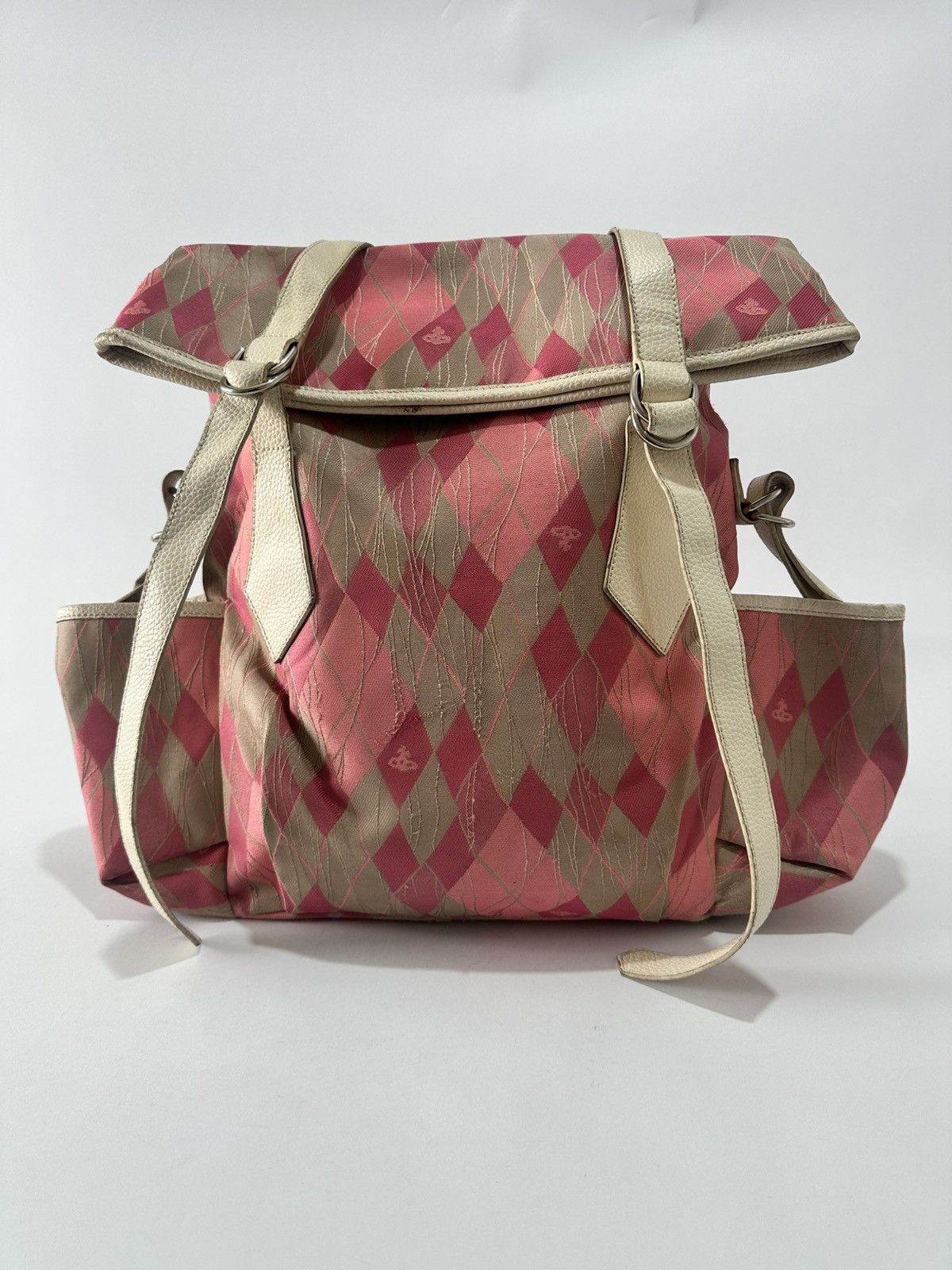 Vivienne Westwood VIVIENNE WESTWOOD Checkered Foldable Tote Bag Size ONE SIZE - 1 Thumbnail