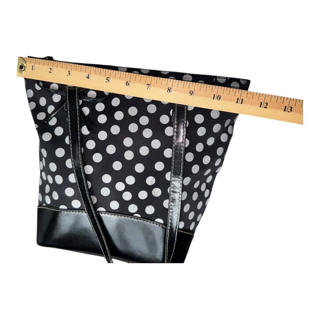 Kate Spade × Vintage VTG Y2K Kate Spade Mini Polk A Dot Tote with bow accent in Size ONE SIZE - 5 Thumbnail