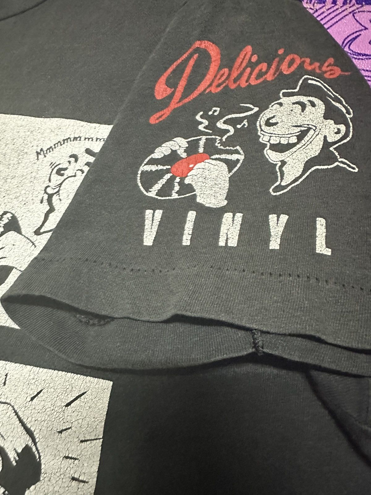 Rap Tees Vtg 80s Delicious Vinyl record Size US S / EU 44-46 / 1 - 5 Thumbnail