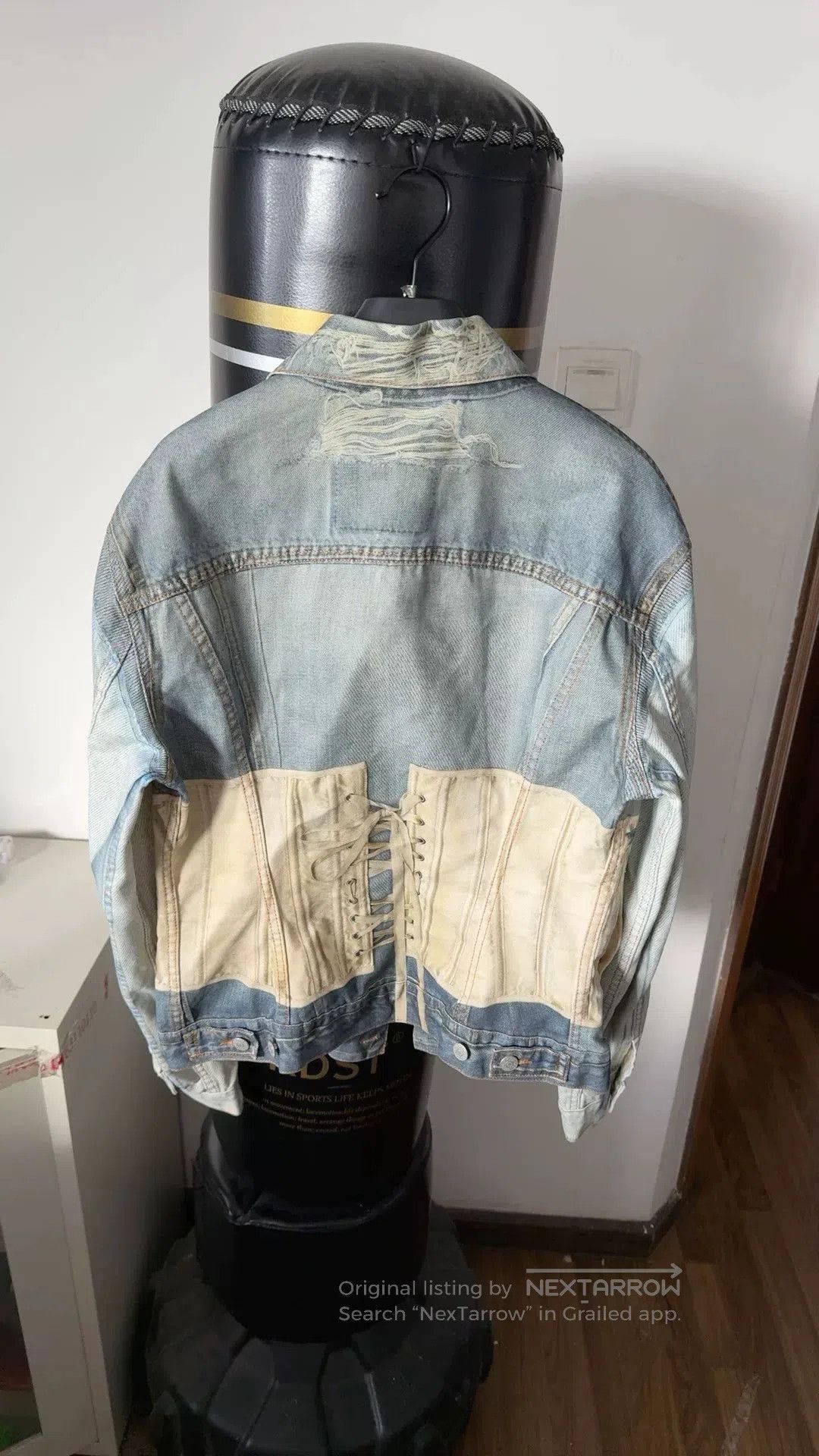 Acne Studios Acne Studios Women's Denim Print Jacket. Size US XL / EU 56 / 4 - 3 Thumbnail