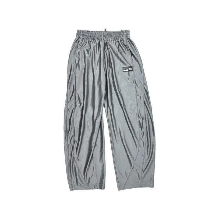 Alexander Wang Alexander Wang Gray Logo Loose Pants for Women - Size 23" - 2 Thumbnail