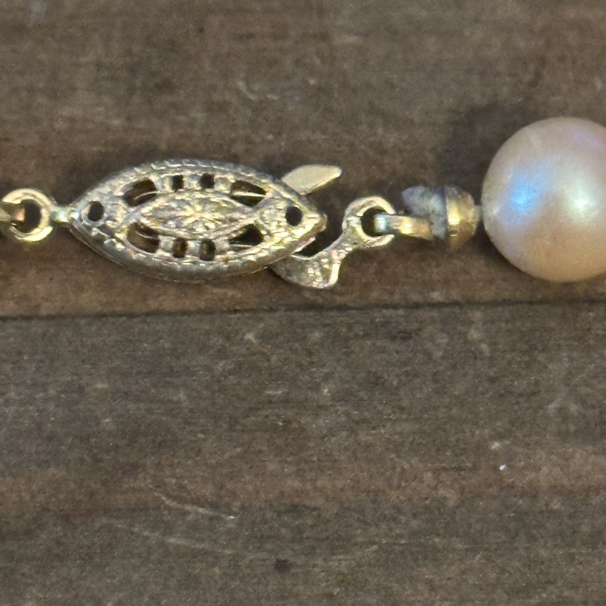 Vintage Vintage faux pearl necklace Size ONE SIZE - 4 Thumbnail