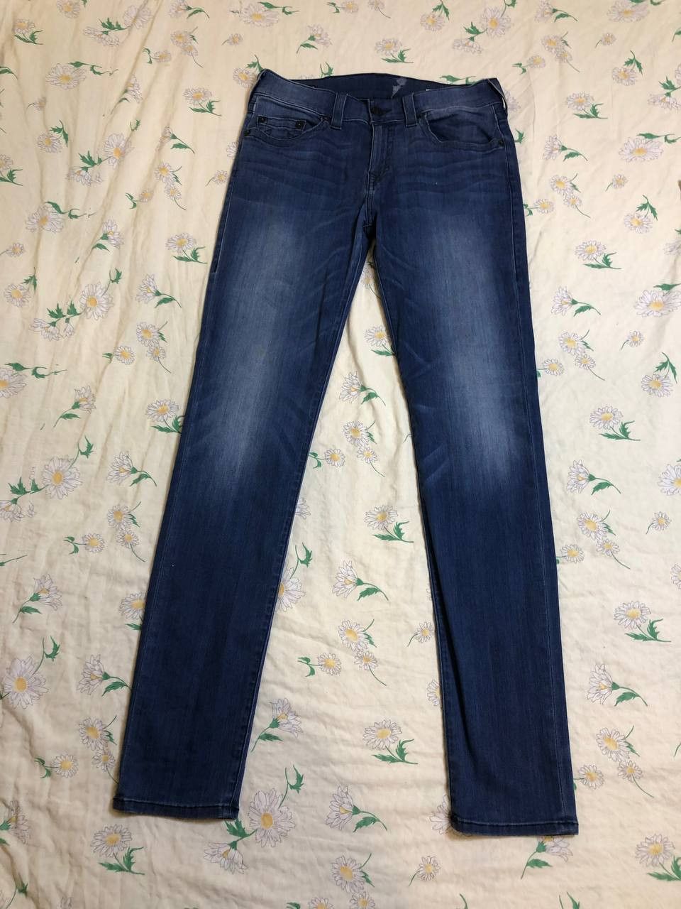 True Religion True Religion Jeans Womens Blue Denim Geno Relaxed Size 32" / US 10 / IT 46 - 1 Thumbnail