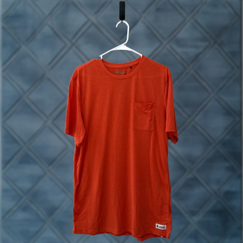 Cotopaxi Cotopaxi Orange XL Pocket T Shirt Mens Short Sleeve Lightweight Outdoor Stretch Size US XL / EU 56 / 4 - 1 Thumbnail