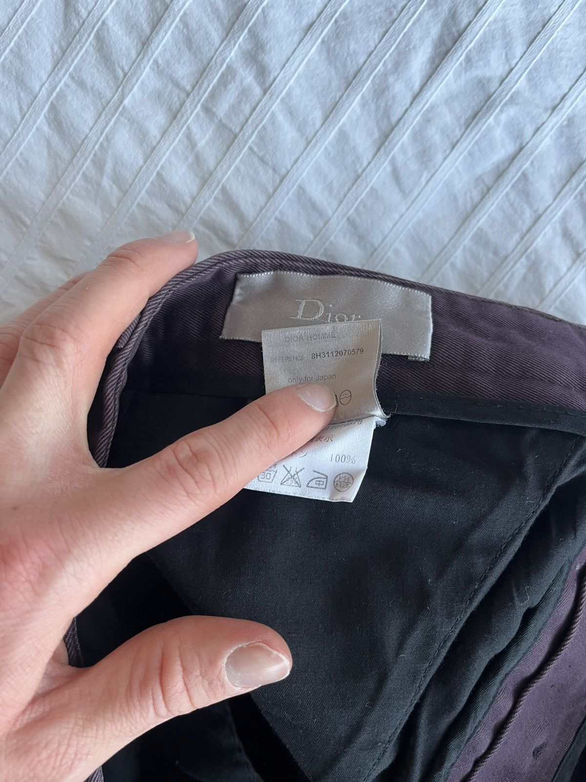 Dior Dior Homme bordeaux trousers Size US 32 / EU 48 - 7 Thumbnail