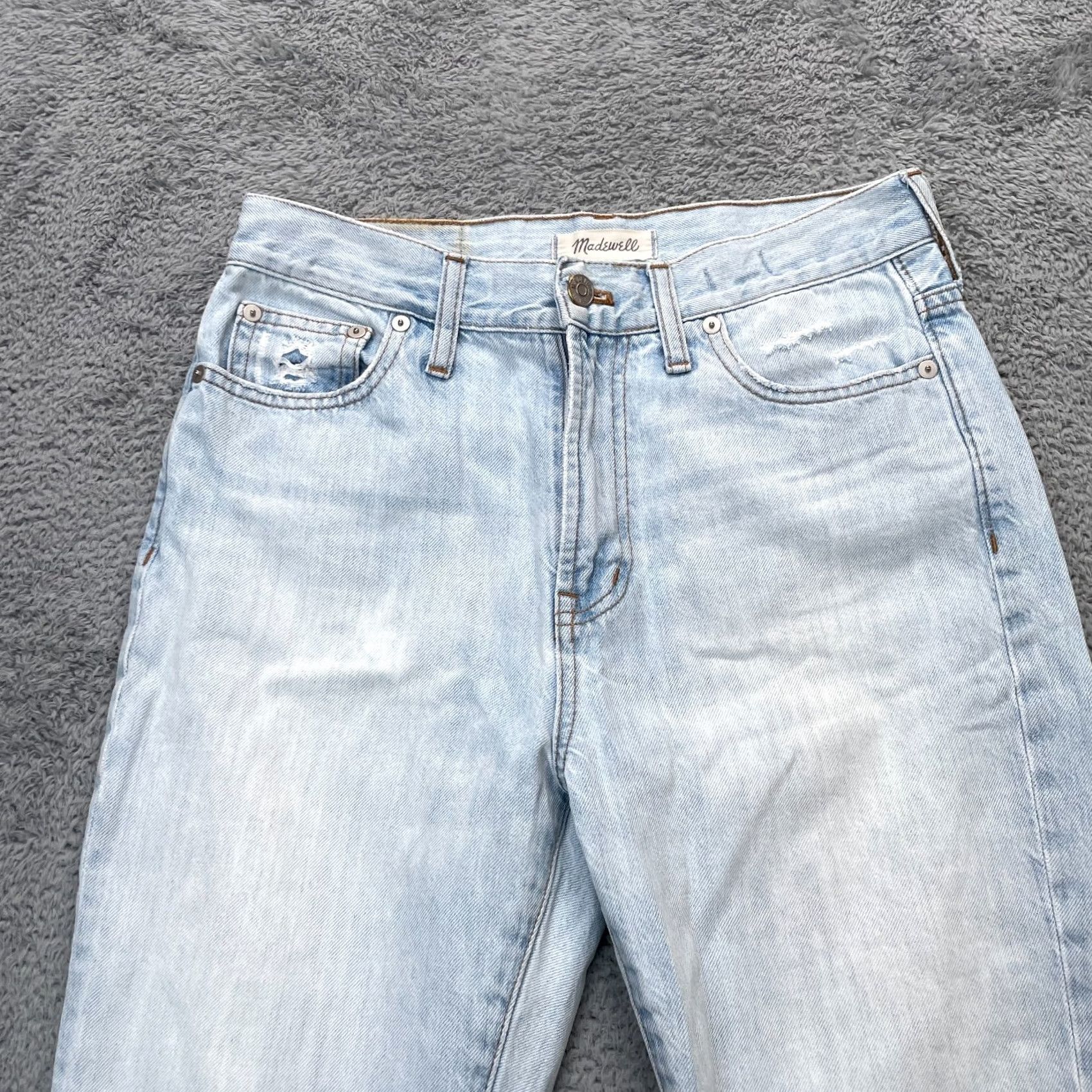 Madewell Madewell Jeans Womens 27 Blue The Perfect Summer Denim Cotton Light Wash City Preppy 5-Pocket Mens Womens Size 27" / US 4 / IT 40 - 6 Thumbnail