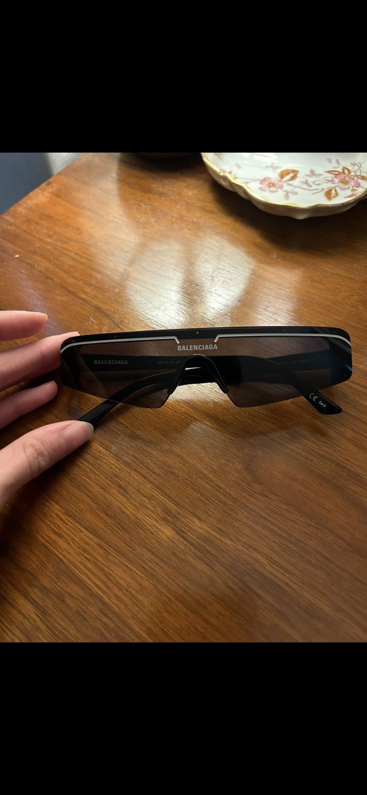 Balenciaga Balenciaga Ski Sunglasses Size ONE SIZE - 7 Thumbnail