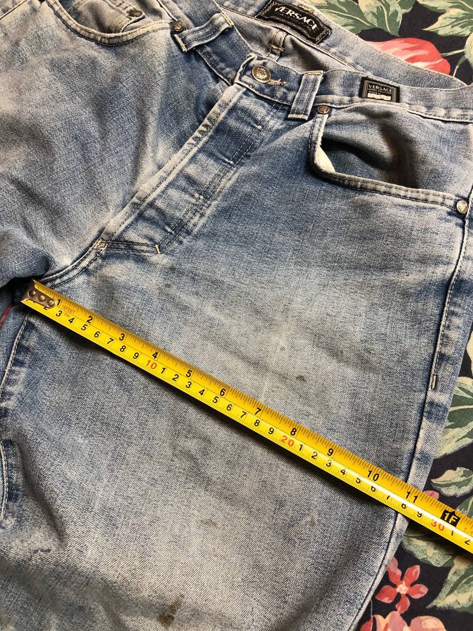 Versace Jeans Couture VERSACE JEANS COUTURE Men’s Vintage Wash Jeans Regular Fit Size US 34 / EU 50 - 10 Thumbnail