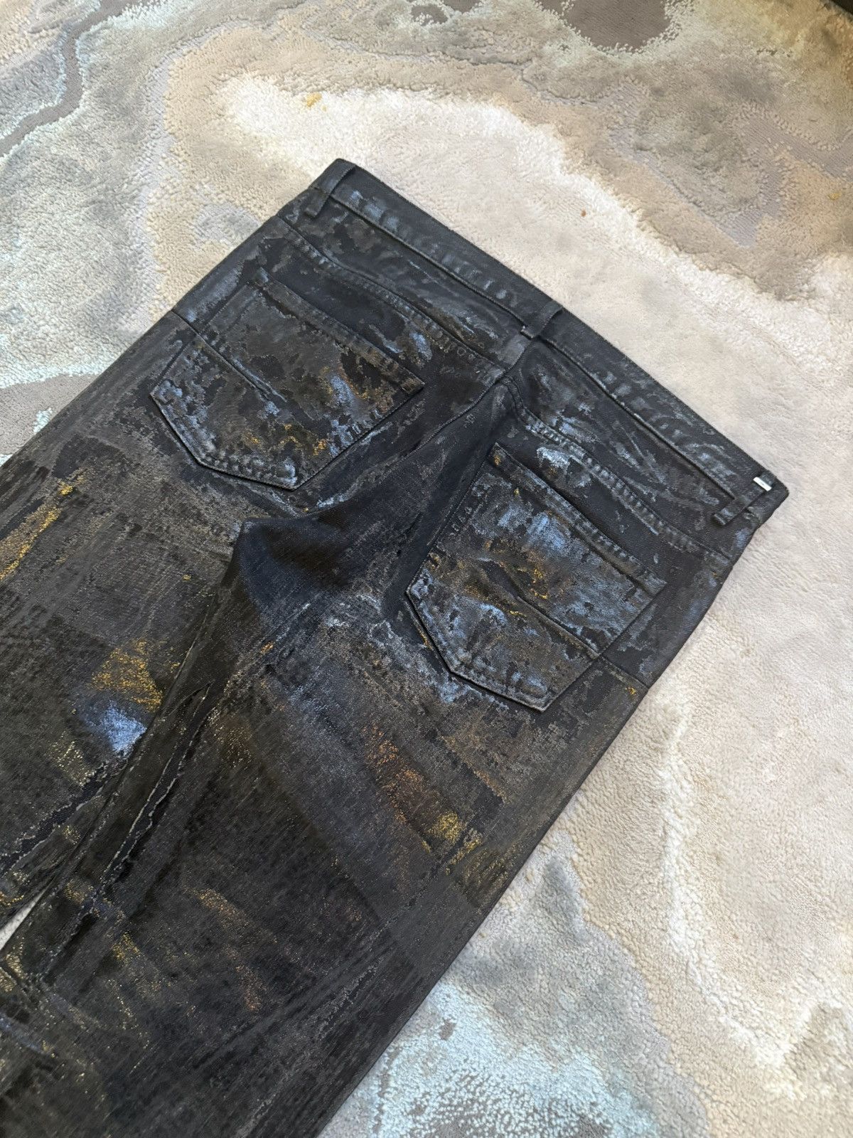 Dior Dior 2003 Luster Waxed Jeans Size US 29 - 6 Thumbnail