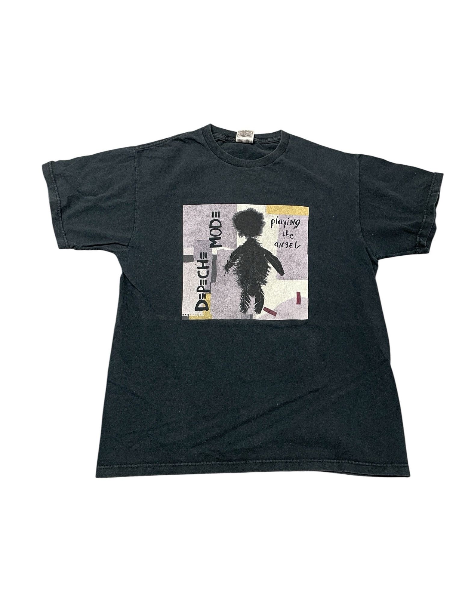 Fruit Of The Loom Vintage 2000s Depeche Mode Playing The Angel Band T-Shirt Size US M / EU 48-50 / 2 - 1 Thumbnail