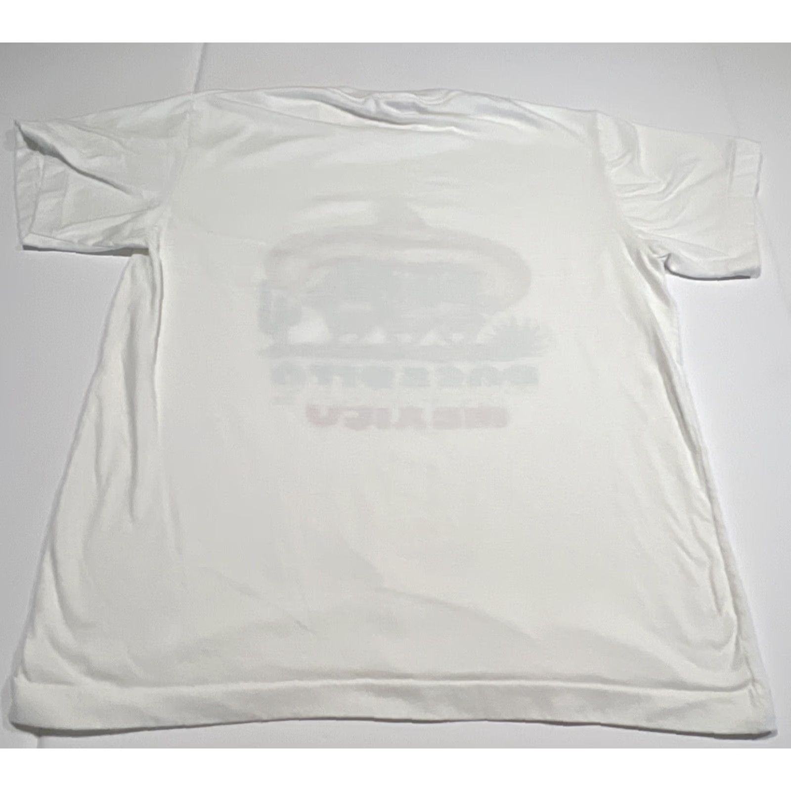 Vintage VINTAGE 1980s The Shirt Stop Graphic T-Shirt XL White Frogs Drinking Rosarito Mexico Unisex Size US XL / EU 56 / 4 - 4 Thumbnail