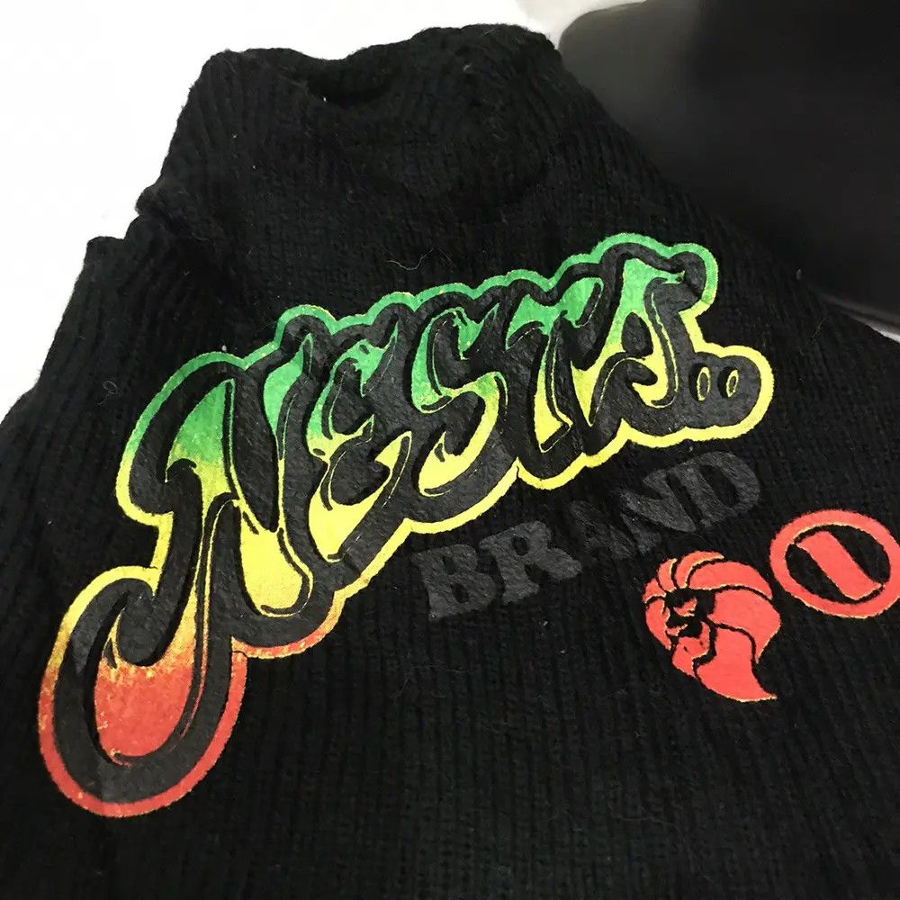 Vintage Nesta Brand Overprint Beanie Hat Size ONE SIZE - 8 Thumbnail