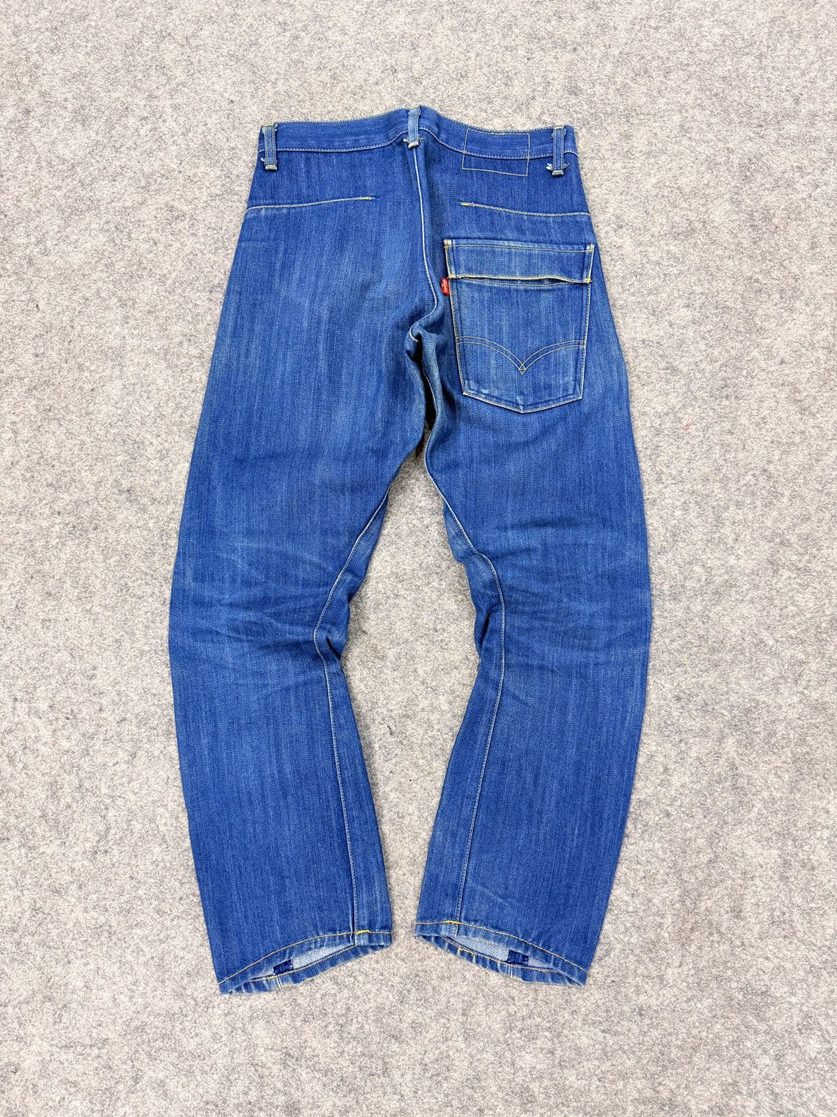 Levi's Made in japan 🇯🇵 Levis Engineered buckle belt jeans Size US 29 - 1 Thumbnail