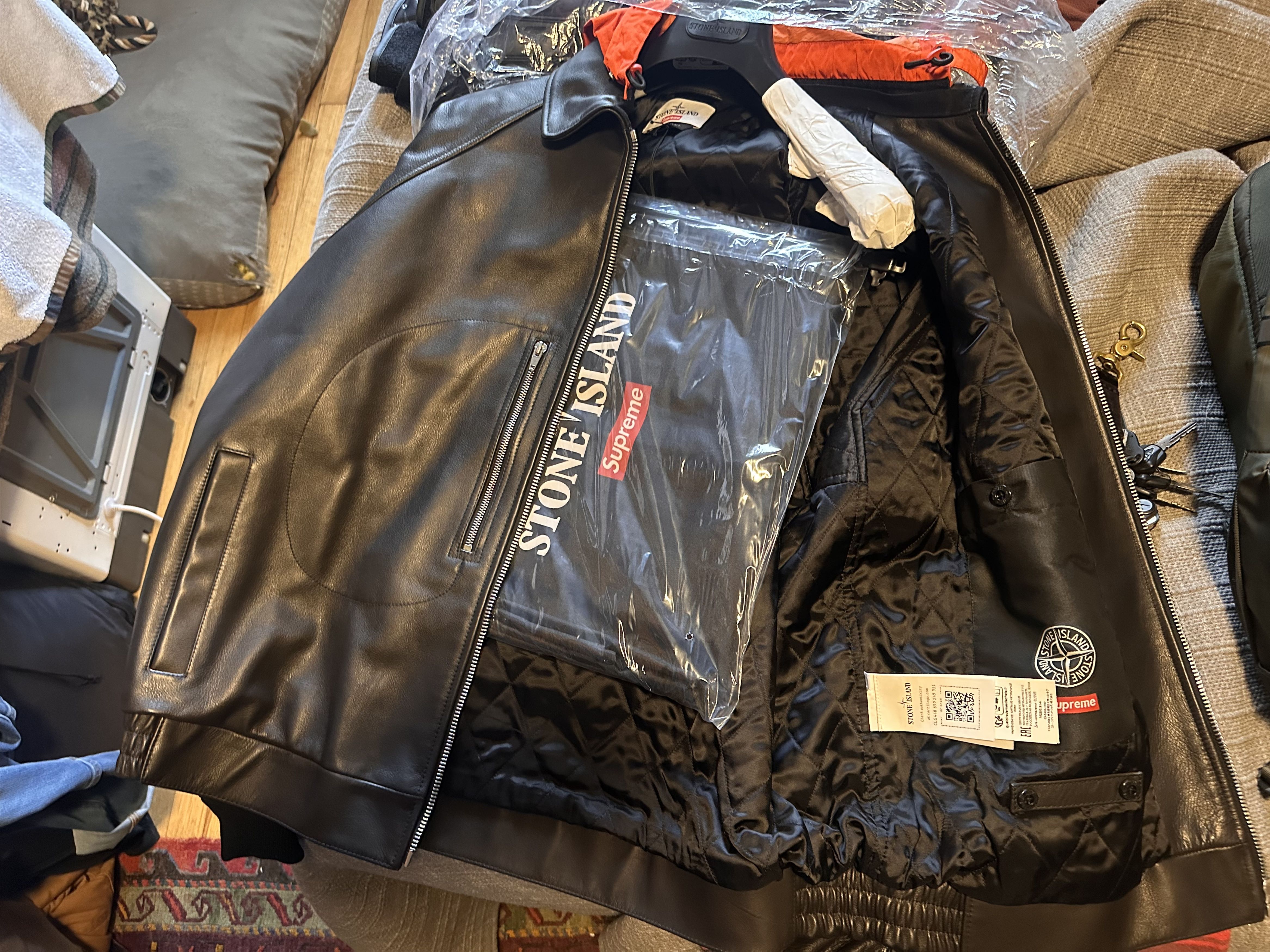 Stone Island × Supreme Supreme X Stone Island Size US XL / EU 56 / 4 - 8 Thumbnail
