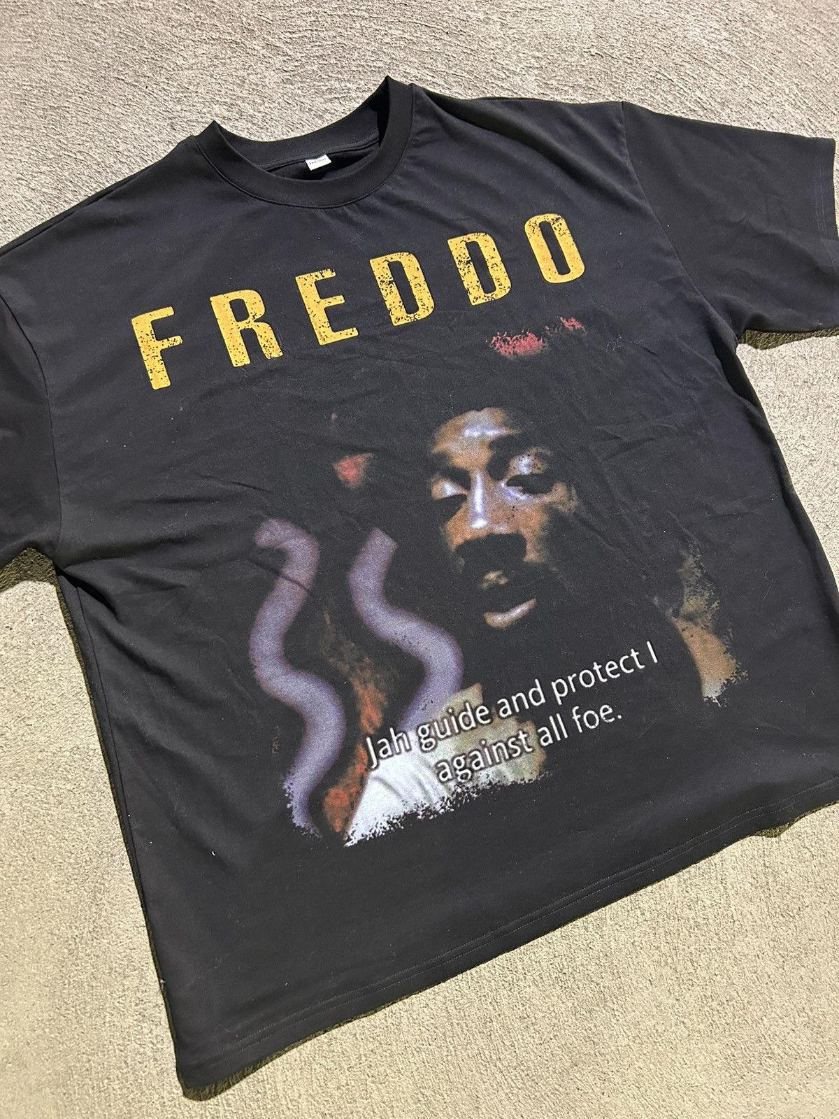 Vintage JAH KNOW TEE Size US L / EU 52-54 / 3 - 3 Thumbnail