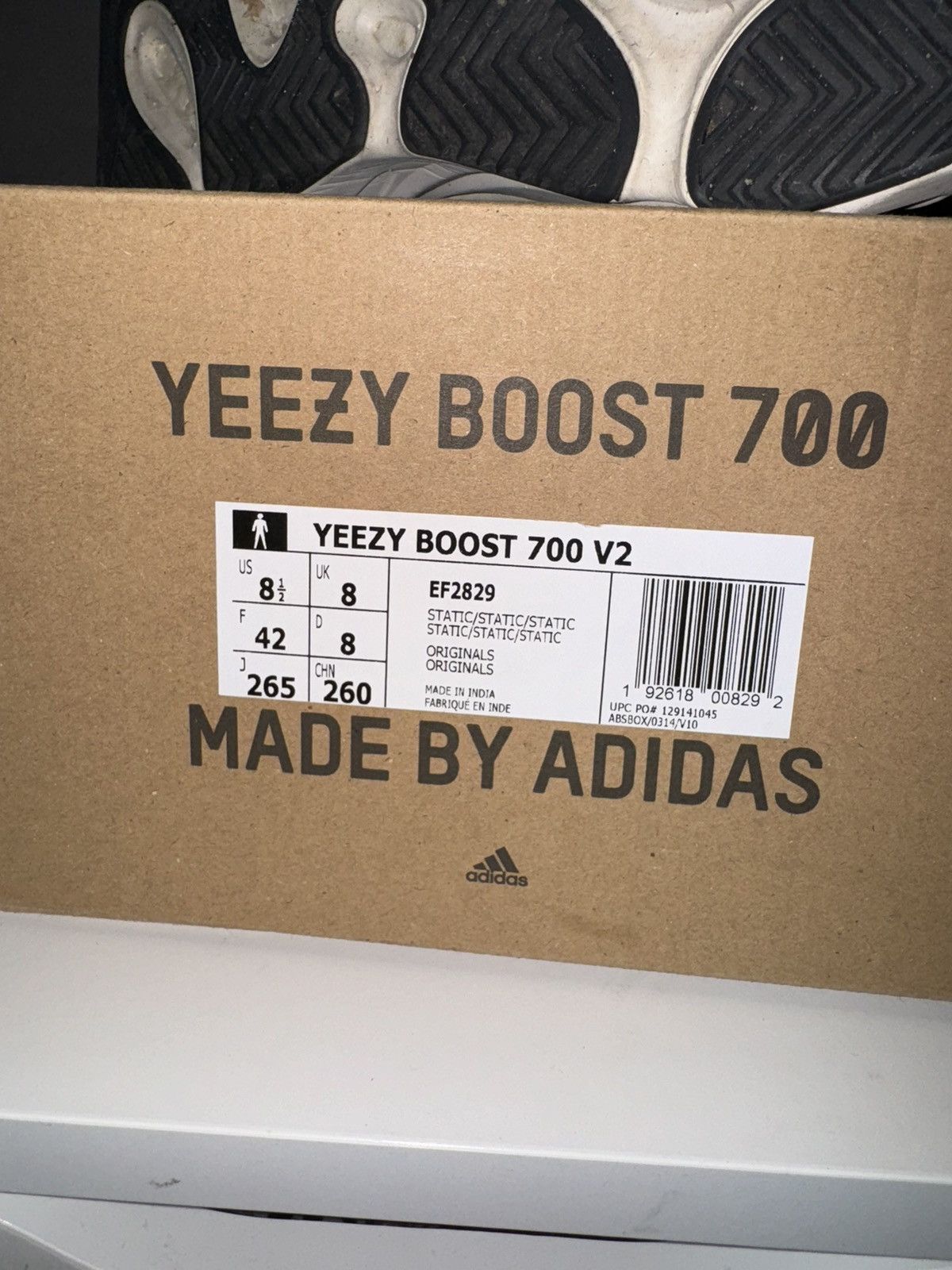 Adidas × Kanye West × Yeezy Yeezy 700 Static Size 8.5 Size US 8.5 / EU 41-42 - 5 Thumbnail
