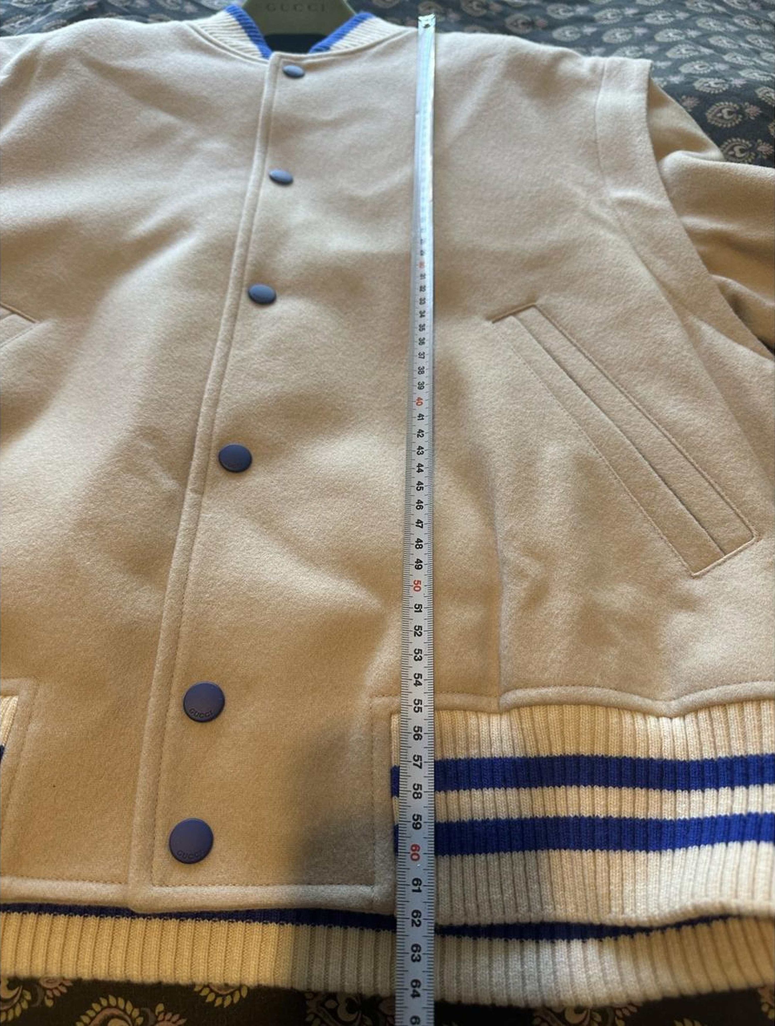 Gucci Cucci wool bomber M Beige Size US M / EU 48-50 / 2 - 6 Thumbnail