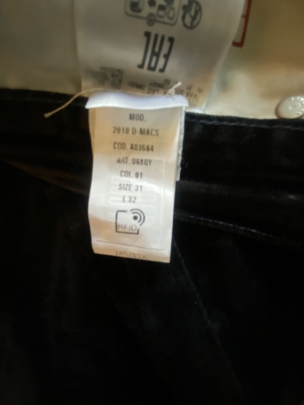 Diesel DIESEL 2010 D-MACS DENIM TROUSERS Size US 31 - 14 Thumbnail