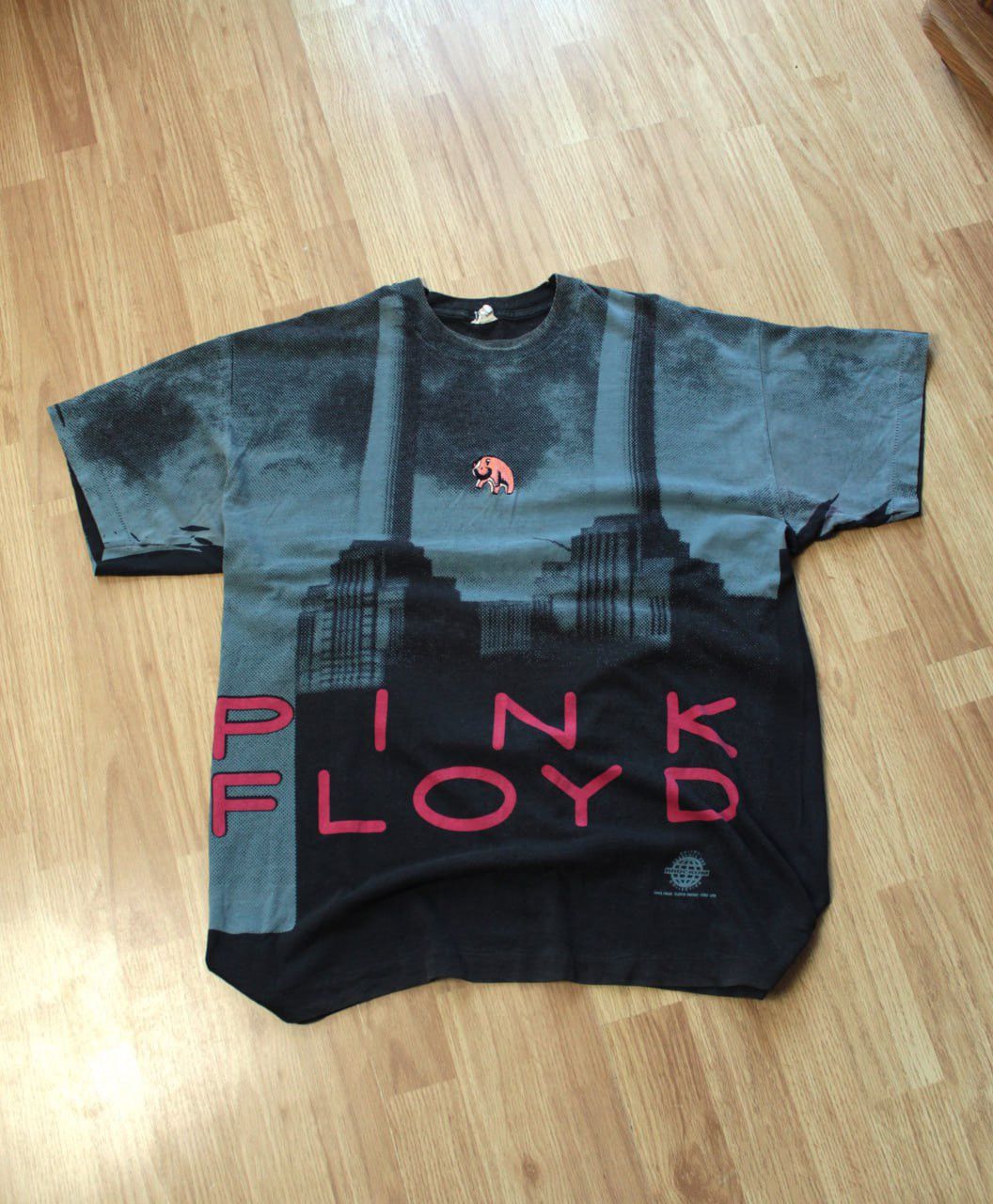 Pink Floyd 🔥 Pink Floyd Animals 1992 Album Tour Vintage T Shirt Rare Size US XL / EU 56 / 4 - 1 Thumbnail