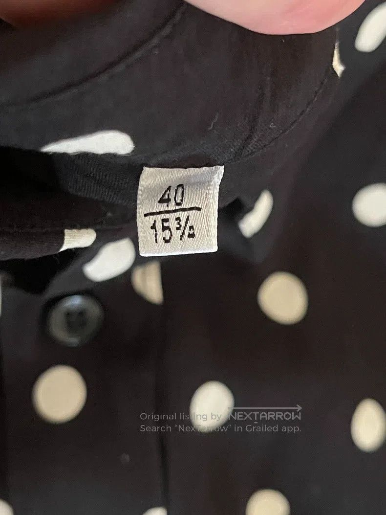 Saint Laurent Paris Saint Laurent Paris Polka Dot Shirt Size US XXS / EU 40 - 5 Thumbnail