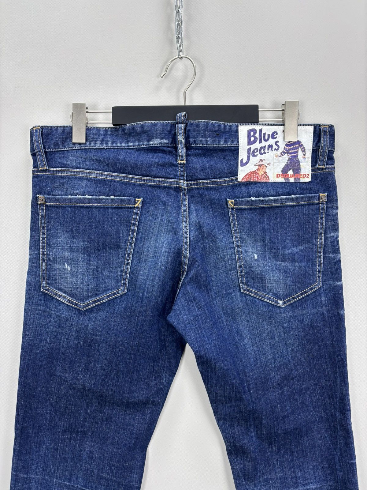 Dsquared2 Mens jeans Dsquared2 Size 52 Color Blue Size US 33 - 6 Thumbnail