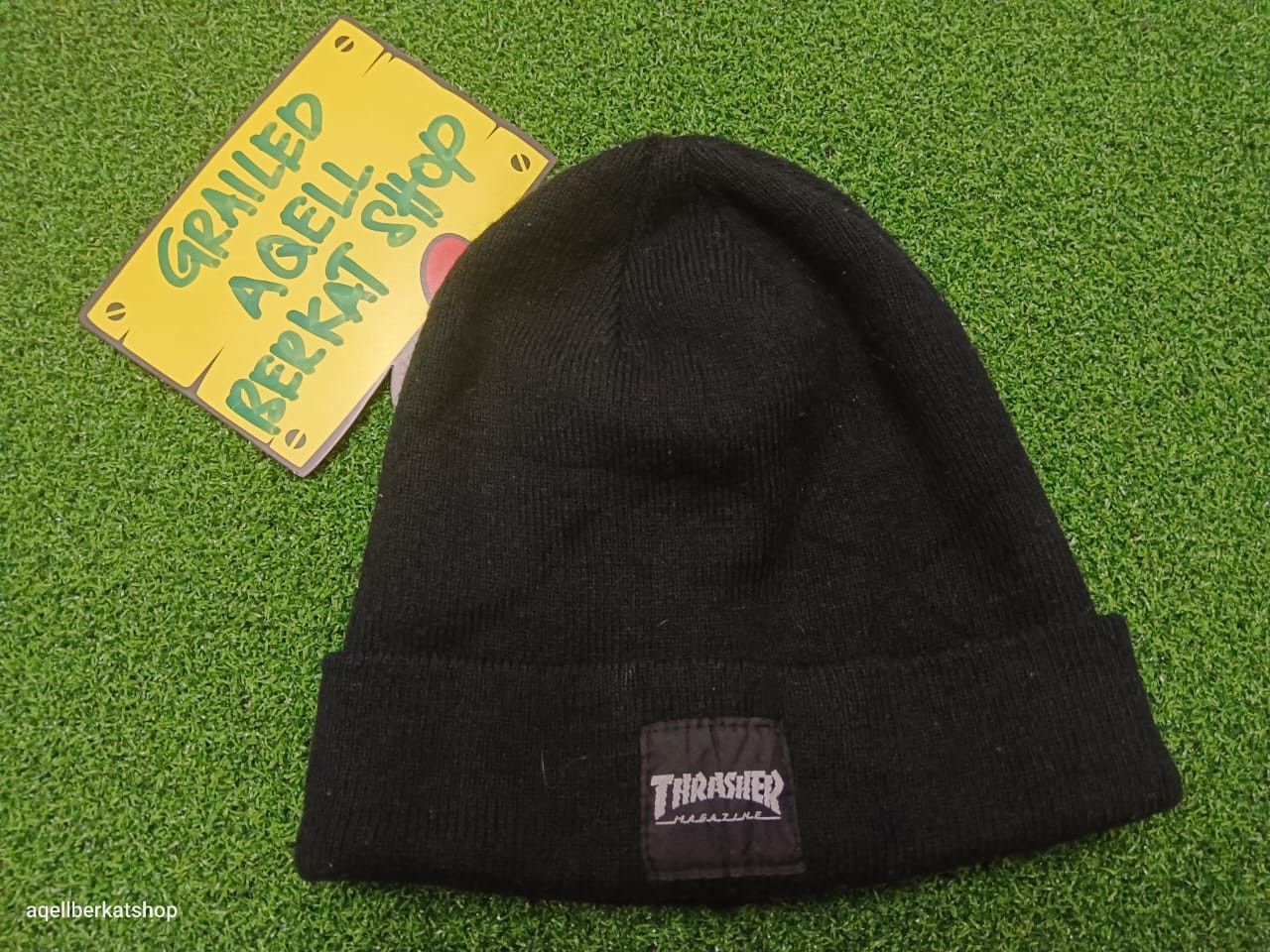Thrasher Thrasher Magazine Beanie Size ONE SIZE - 1 Thumbnail