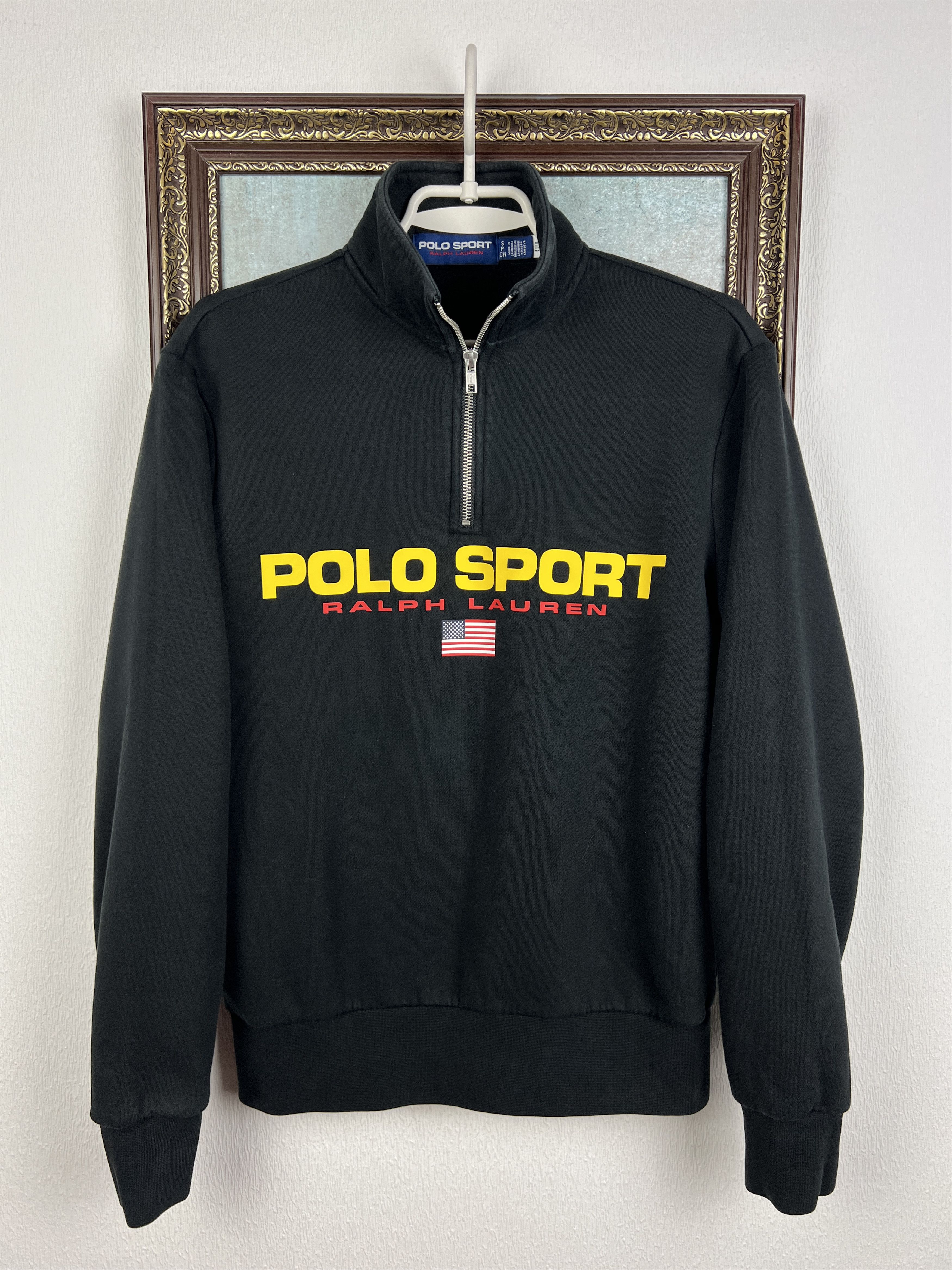 Polo Ralph Lauren Sport Ralph Lauren Spellout Sweatshirt Sweater Track Top Size US S / EU 44-46 / 1 - 1 Thumbnail