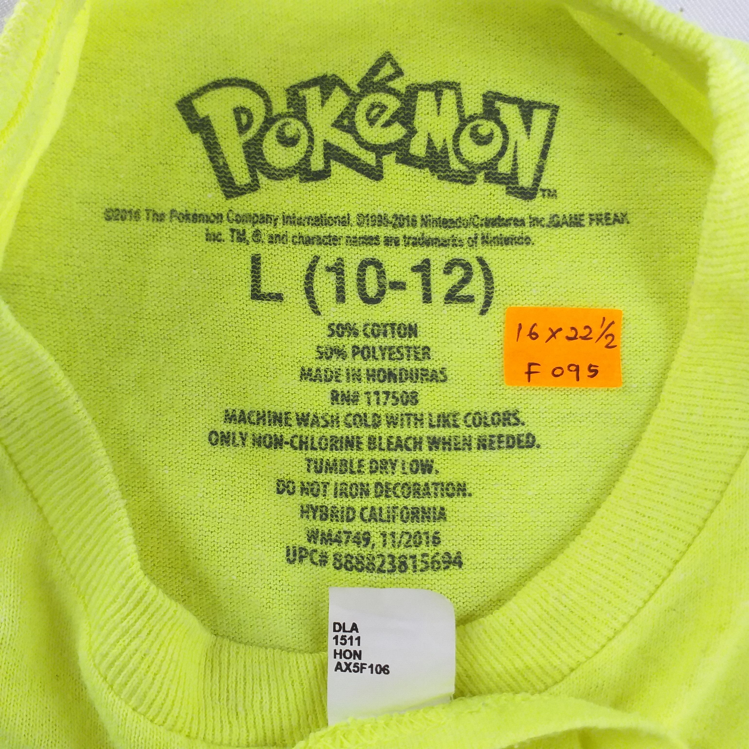 Cartoon Network Pokemon Anima Character Xsmall Tshirt -F095 Size US XS / EU 42 / 0 - 4 Thumbnail