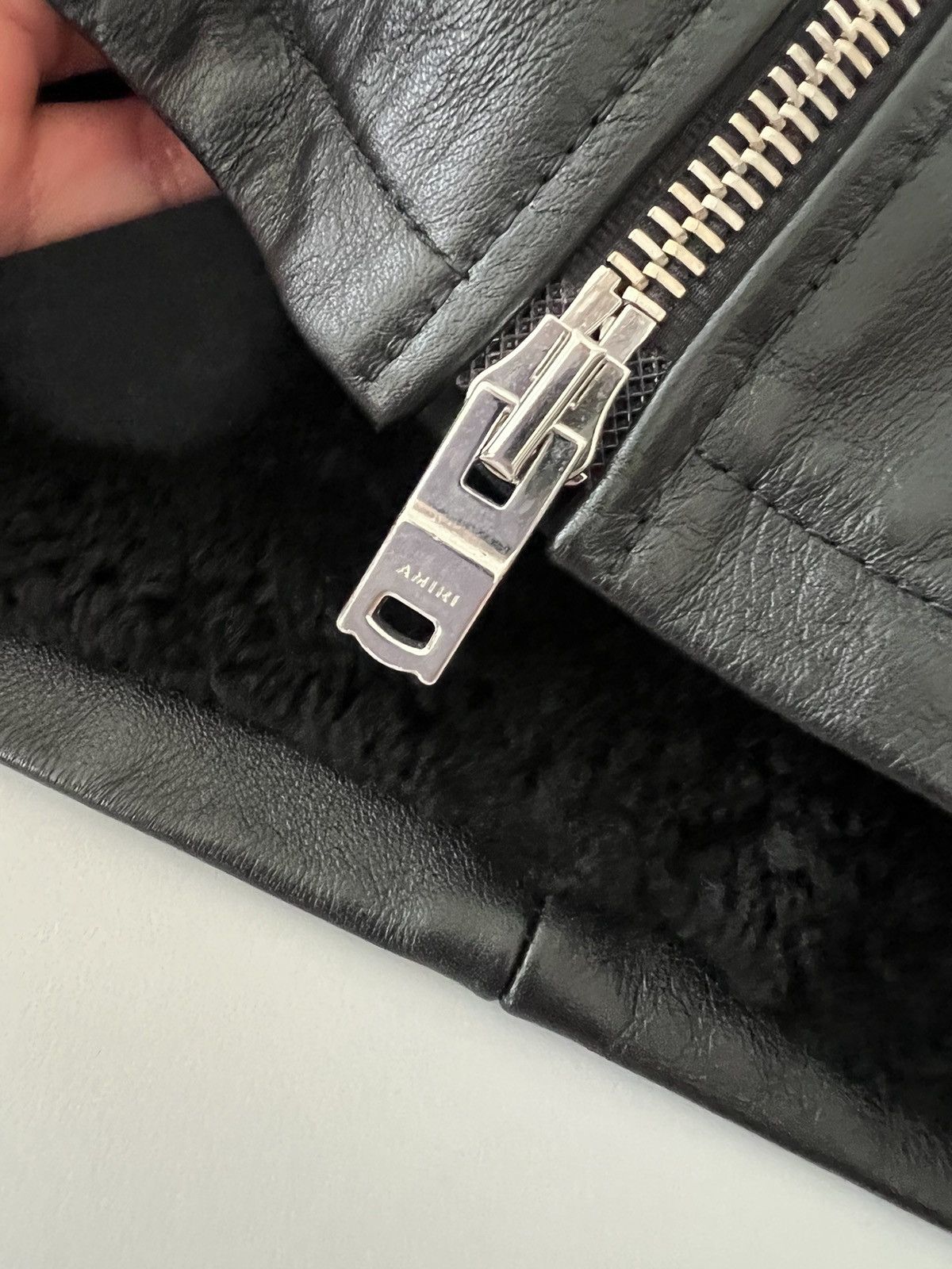 Amiri Amiri Leather Shearling Jacket Size US M / EU 48-50 / 2 - 11 Thumbnail