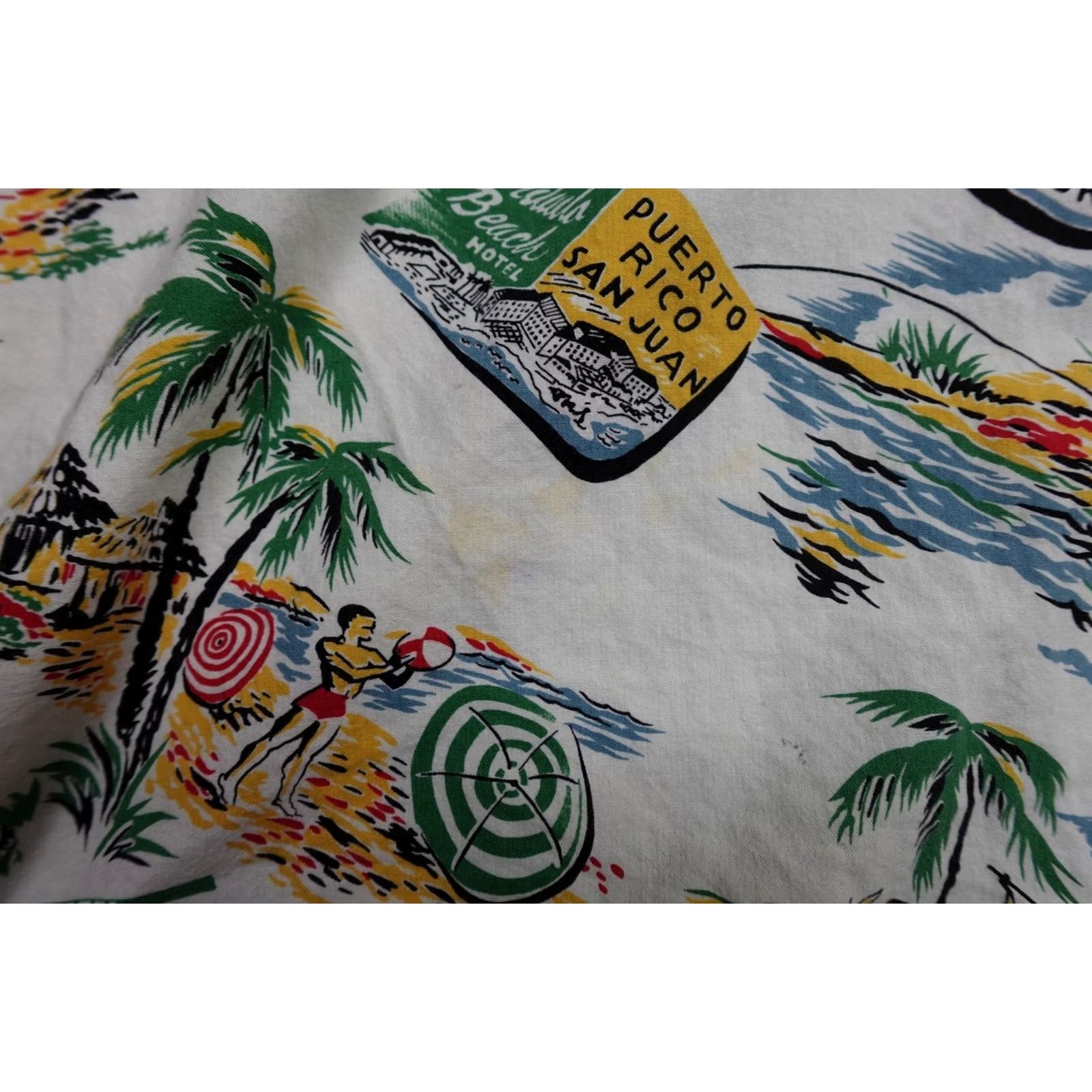 Vintage VINTAGE Angelica Shirt Mens 3XL White Hawaiian Floral Button-Down Collared Short Sleeve Casual Print Shirts Mens White Hawaiian 3XL Size US XXL / EU 58 / 5 - 4 Thumbnail