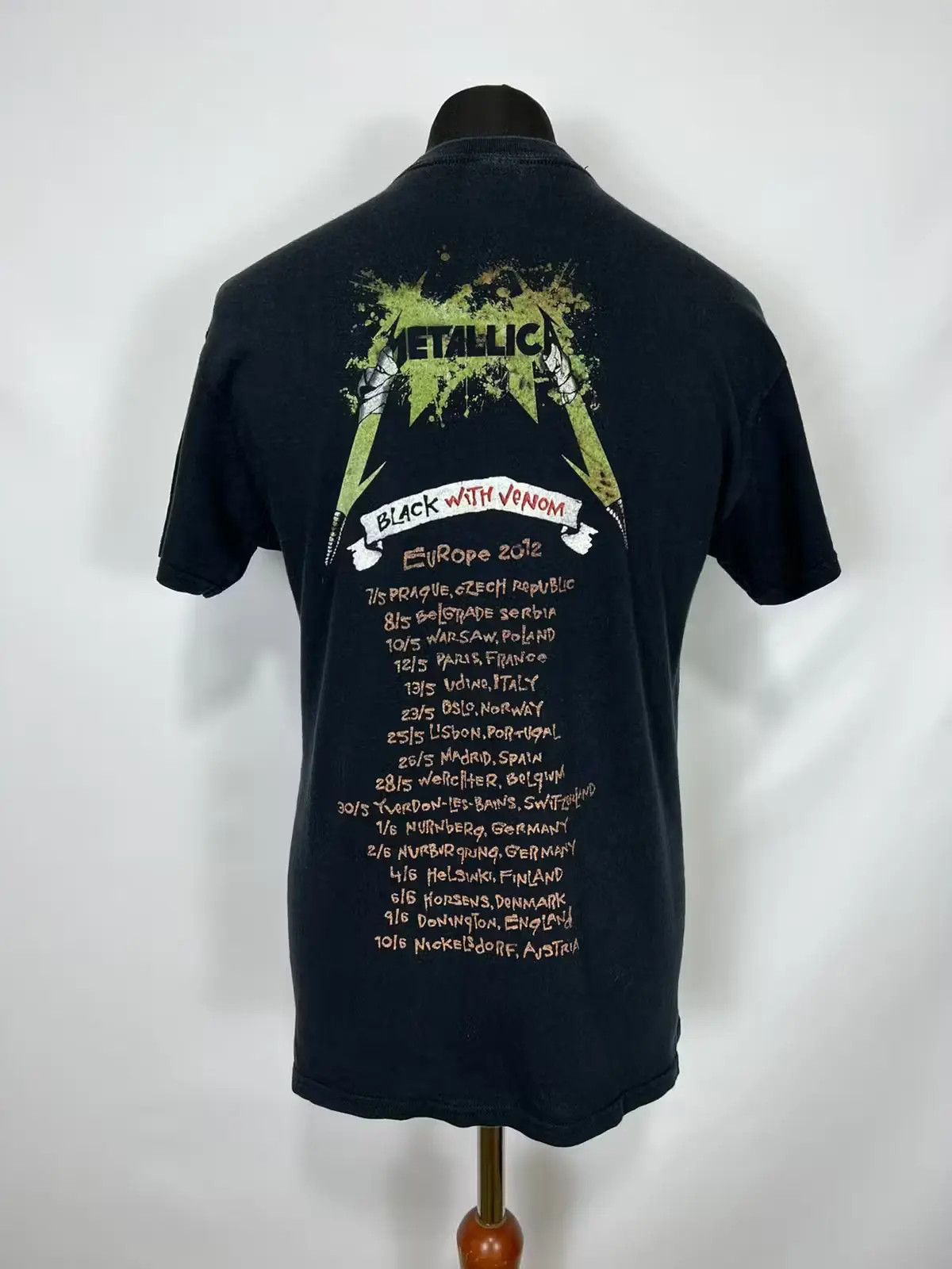 Band Tees × Metallica Vintage Metallica 2012 tour tee Size US M / EU 48-50 / 2 - 2 Thumbnail