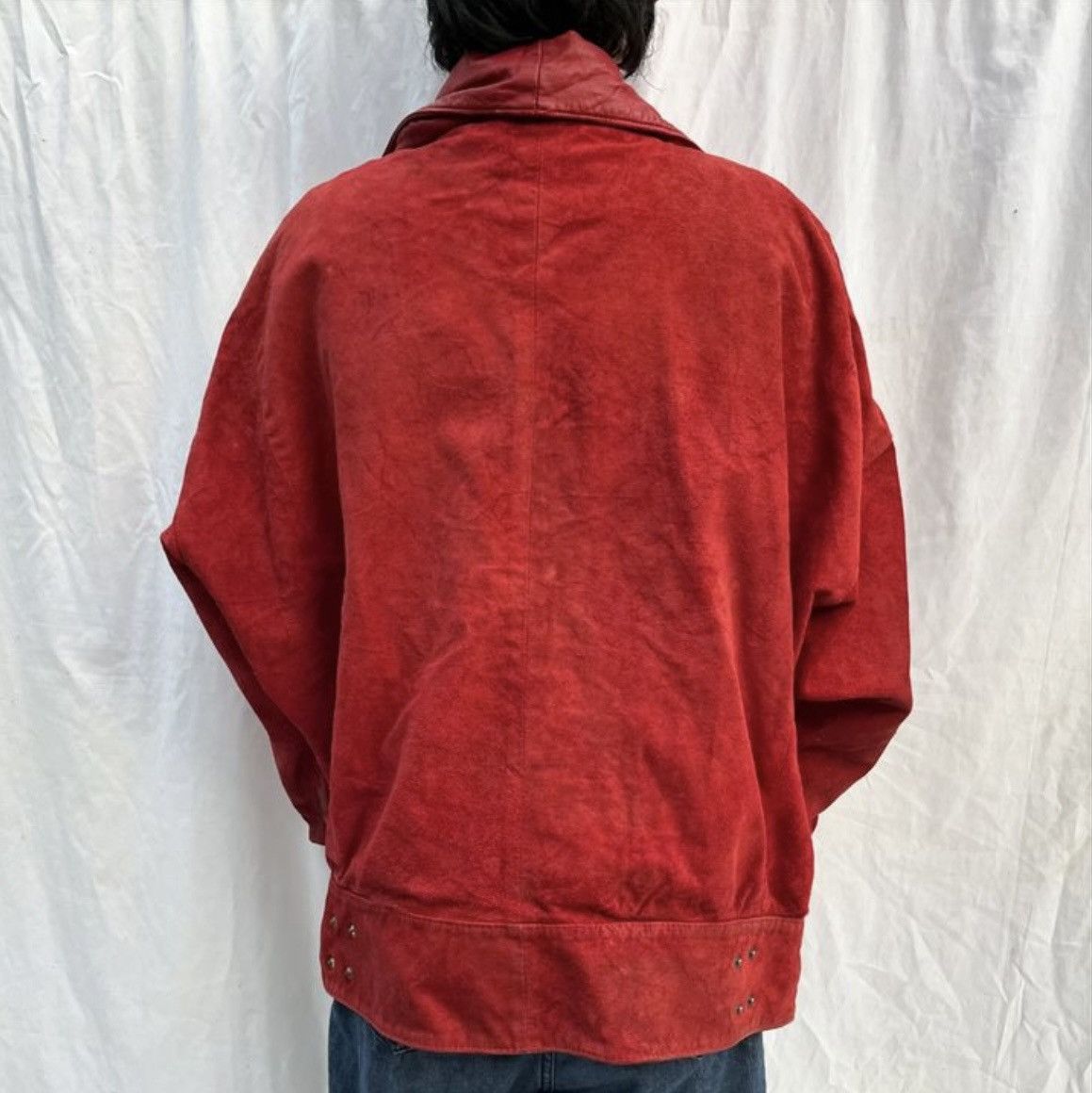 Vintage Red Leather Jacket Vintage Size US L / EU 52-54 / 3 - 4 Thumbnail