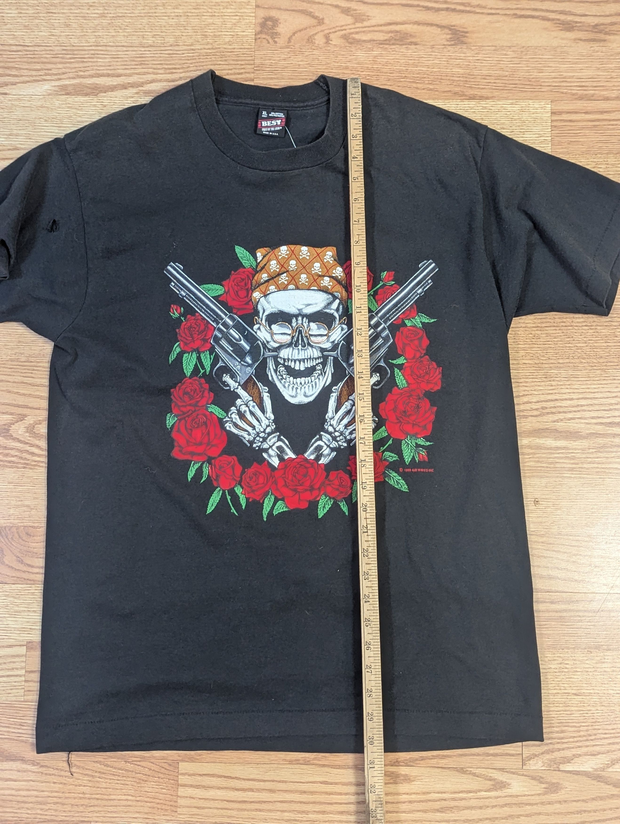 Vintage Vintage Guns N' Roses FOL 90's Gem Size US XL / EU 56 / 4 - 8 Thumbnail